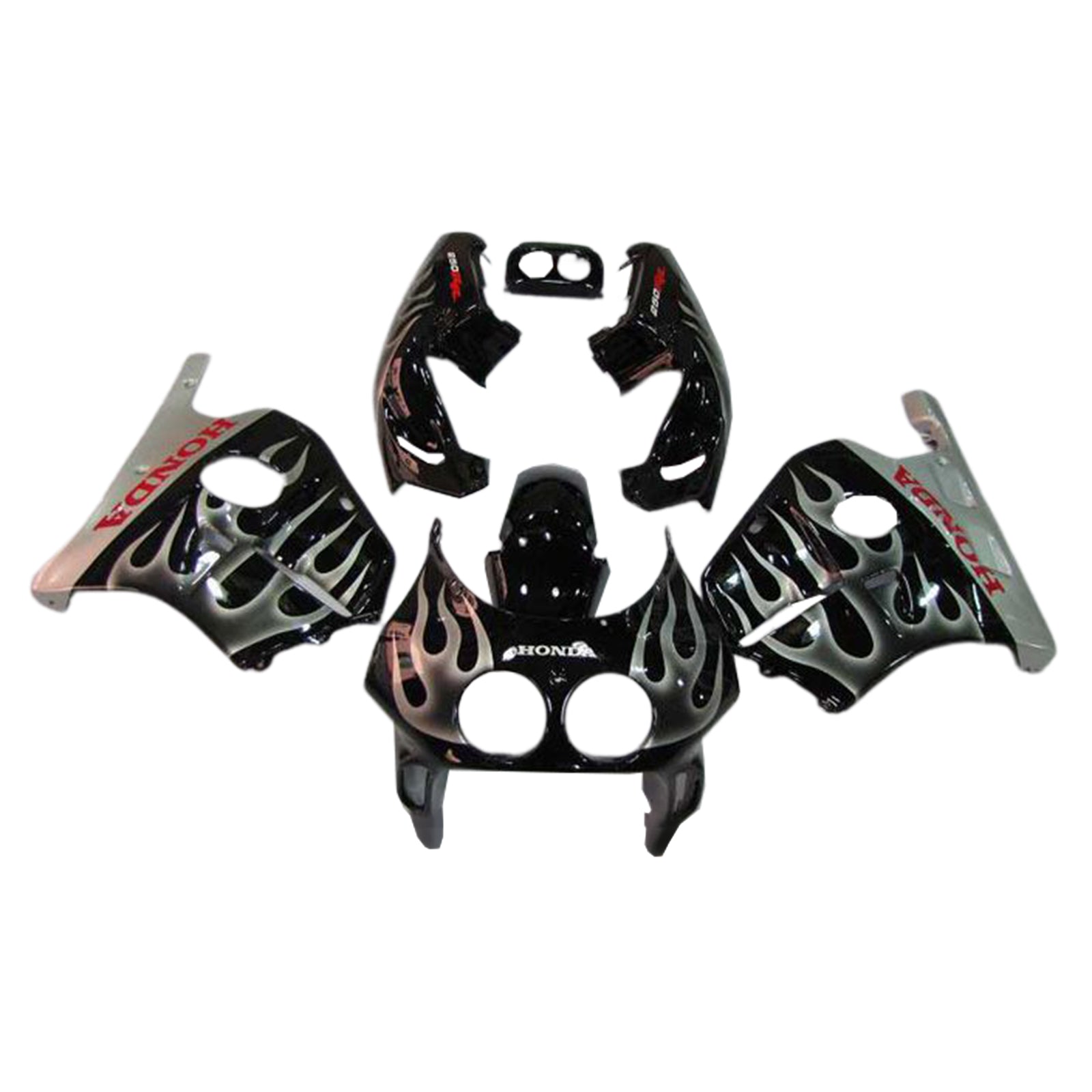 1990-1998 Honda CBR250RR MC22 Kit de carénage injection de carrosserie en plastique Abs
