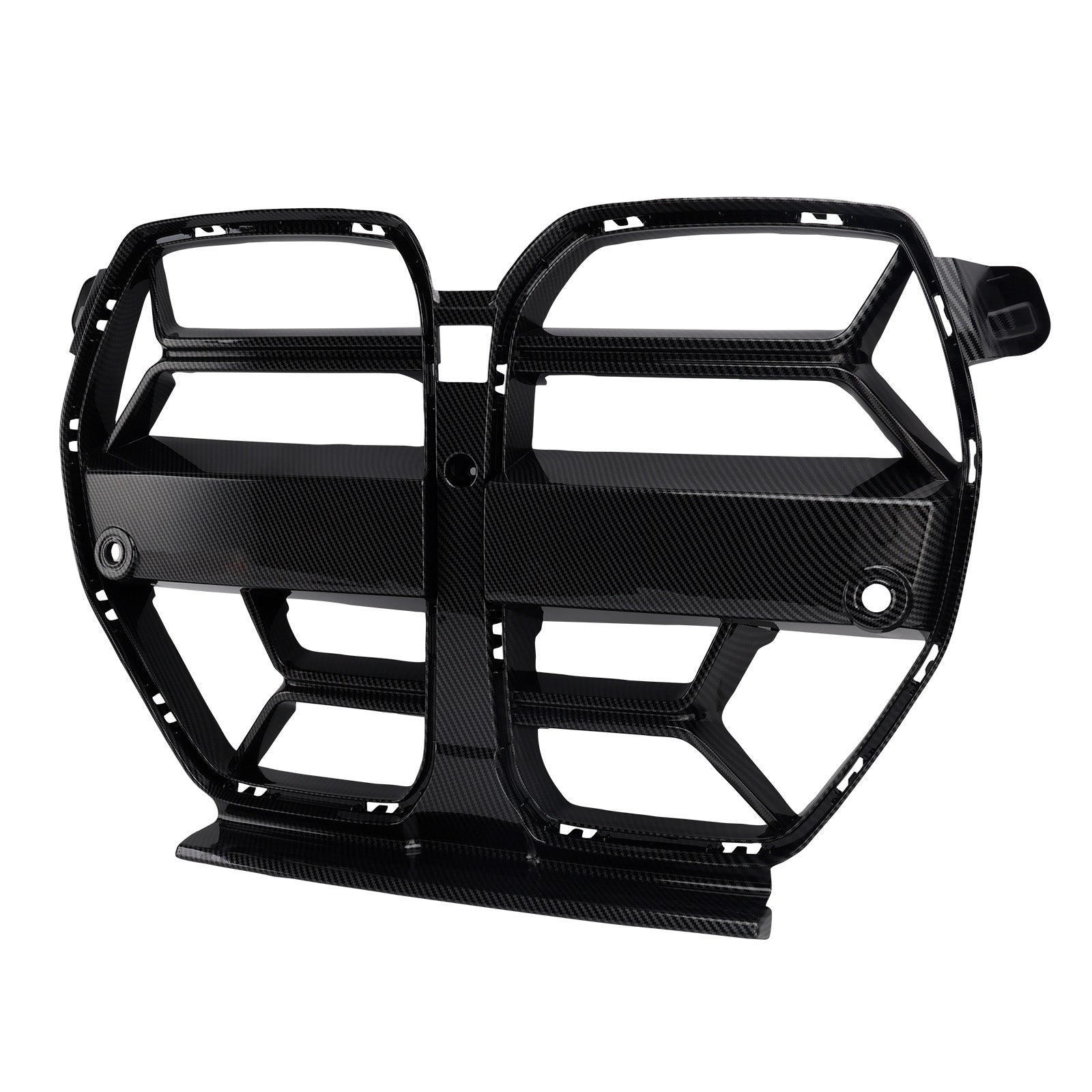 Grille de pare-chocs avant de Style CSL pour BMW M3 G80 M4 G82 2021 – 2026, noir brillant