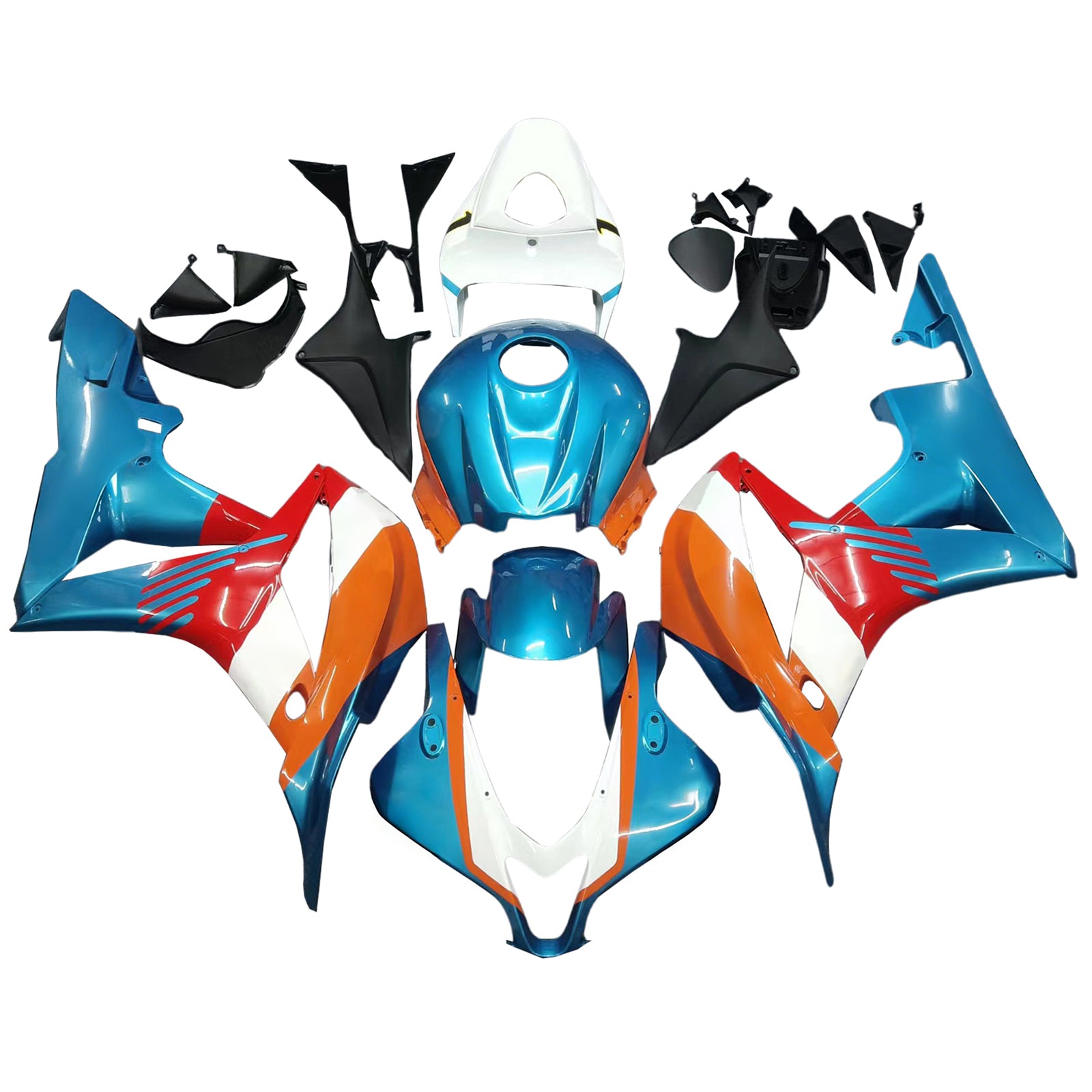 Injection Fairing Kit Bodywork Plastic ABS For Honda CBR600RR 2007-2008 F5
