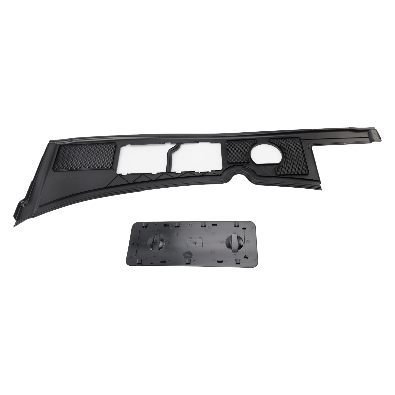 Bandeja defletora para caixa d'água & Tampa da bateria 8E1819447 para Audi A4 B6 B7 02-2007 (lado esquerdo)