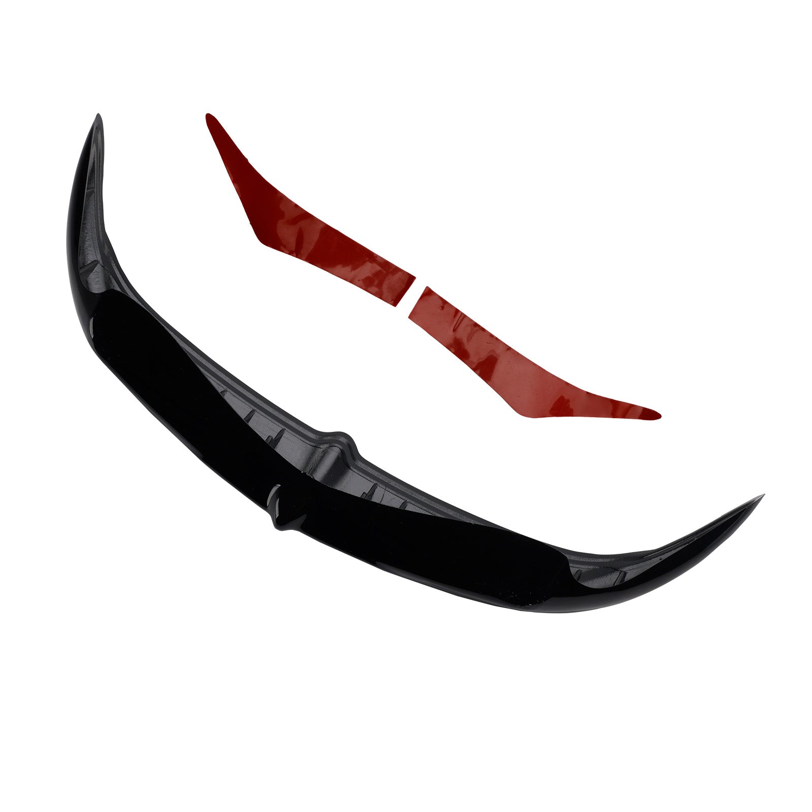 Bat Brow Batwing Fairing Accent Trim For Electra Street Glides Trikes 96-13