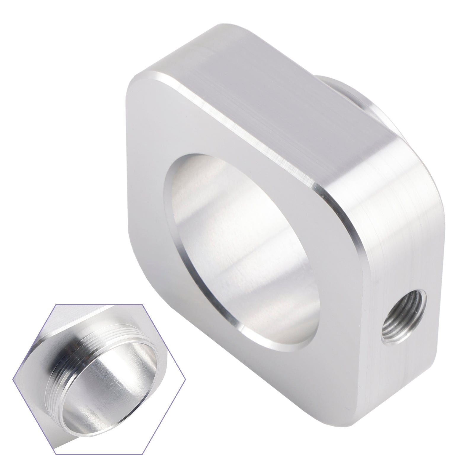 Adaptador IsoStrut Trunnion-acoplador roscado para Fox 398-00-842 Dyno ISO Strut