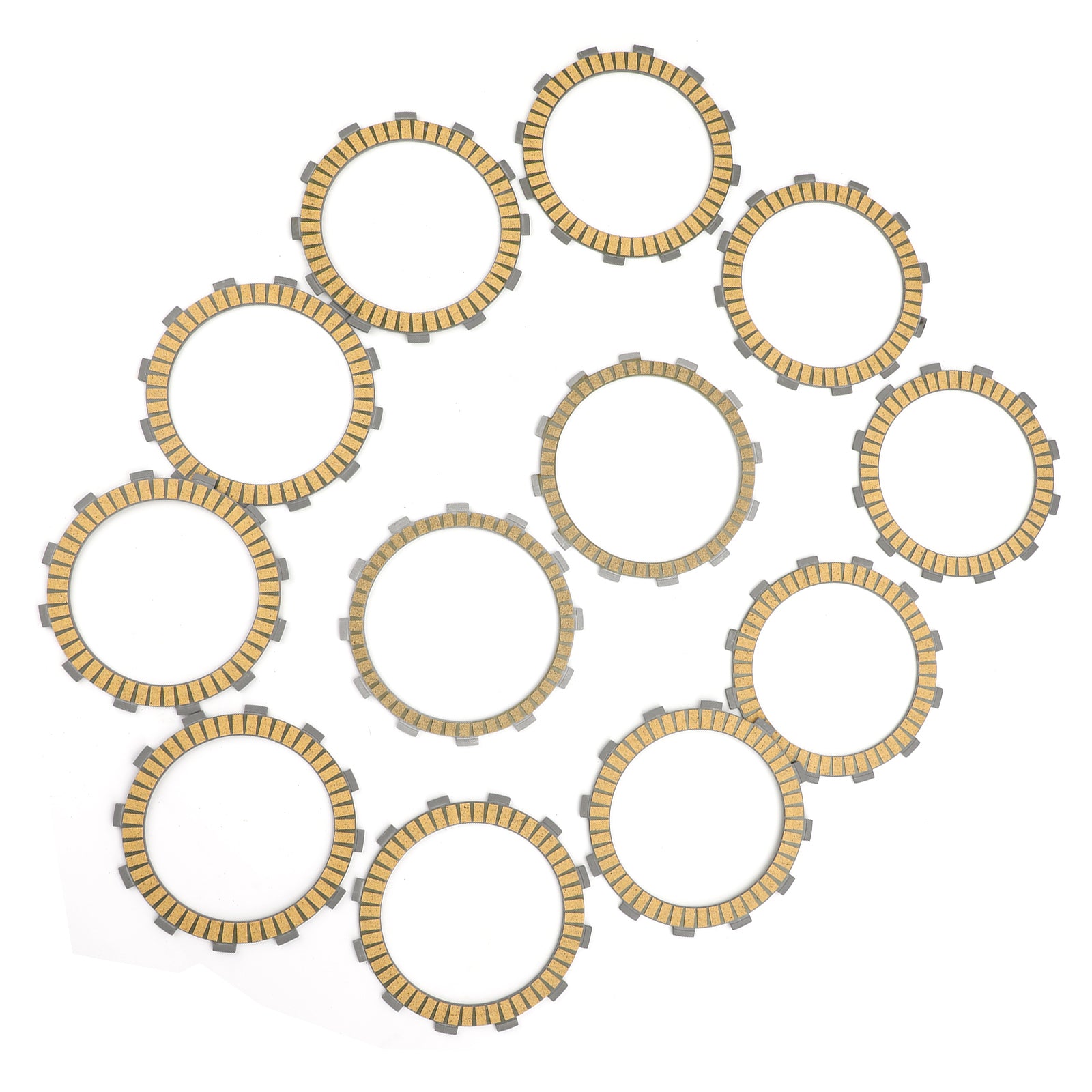 Clutch Friction Plate Kit Set fit for Kawasaki ZX1200 Ninja ZX-12R 2001-2006