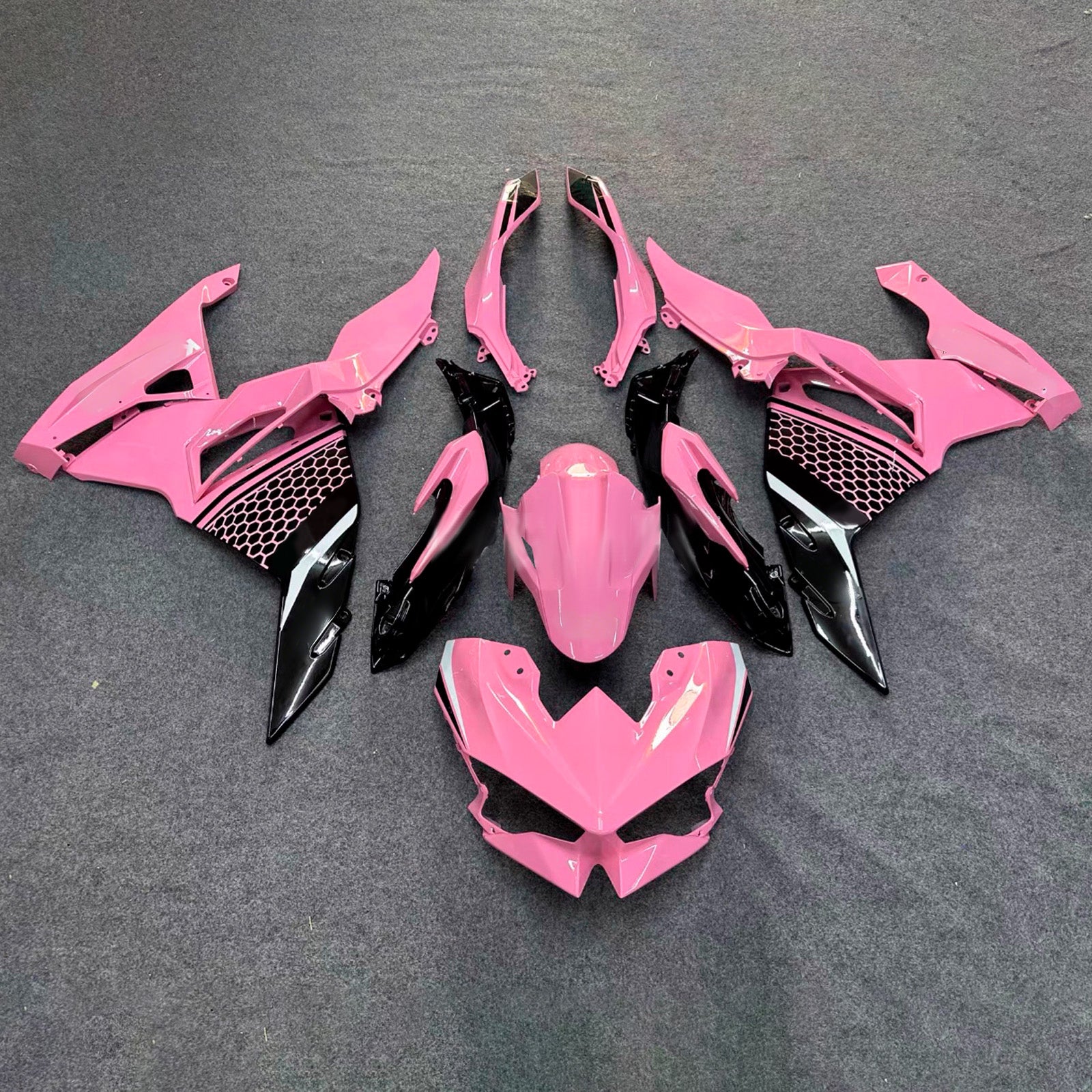Injection Fairing Kit Bodywork ABS fit For Kawasaki Ninja 500 2024-2025