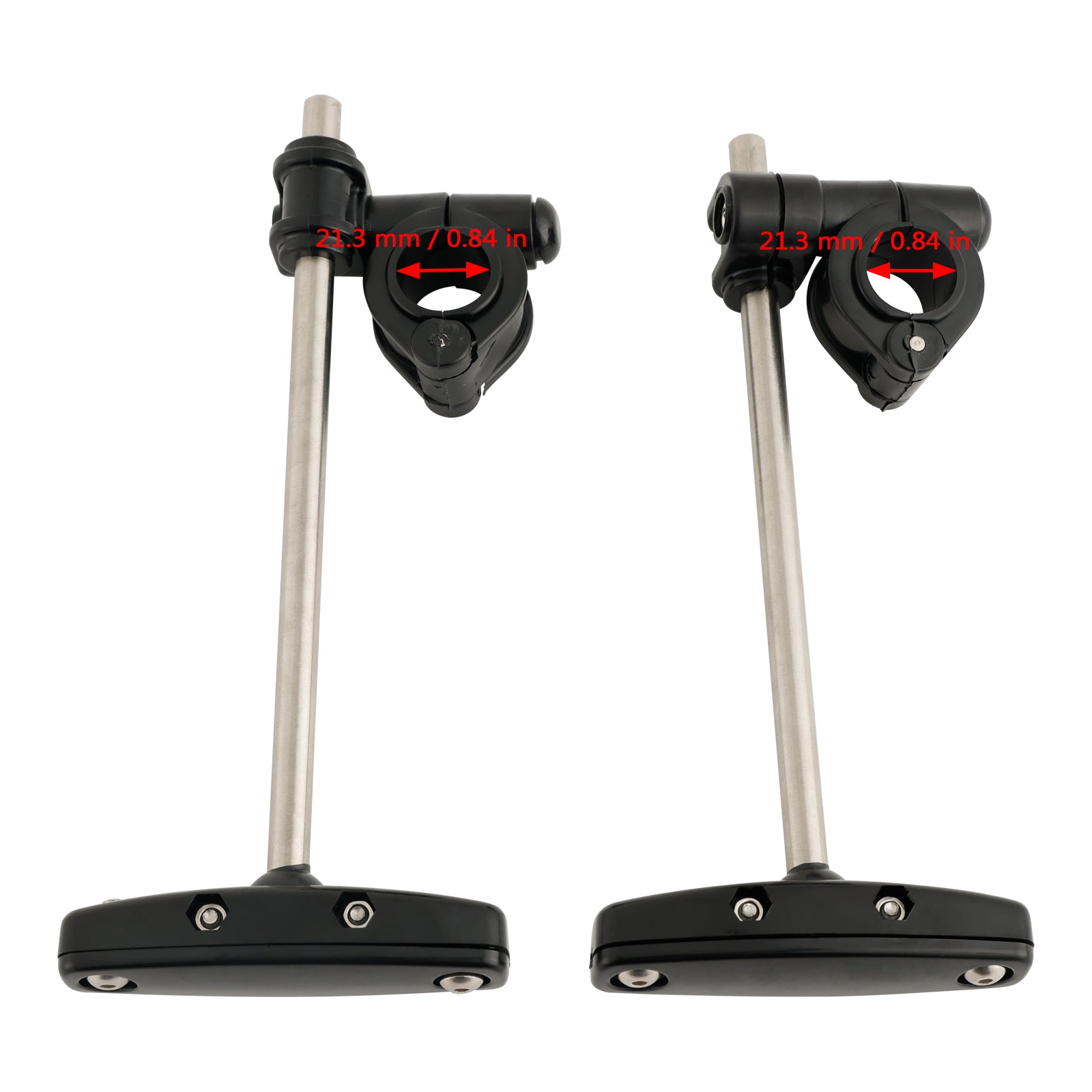 Motorfiets met 22mm/7/8" stuur Windscherm Windscherm Universeel