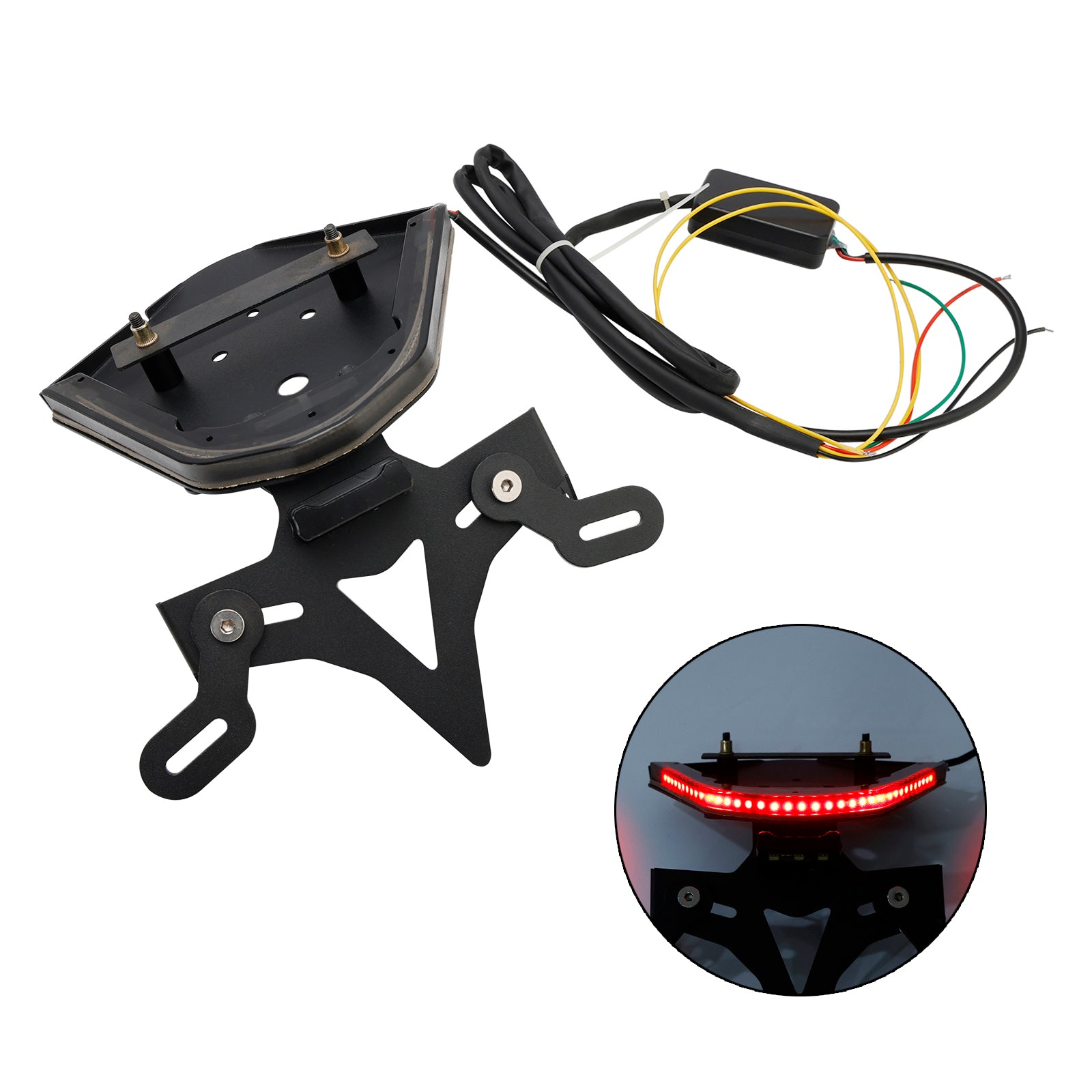 2021-2024 BMW S1000RR Aluminum Alloy License Plate Holder Bracket