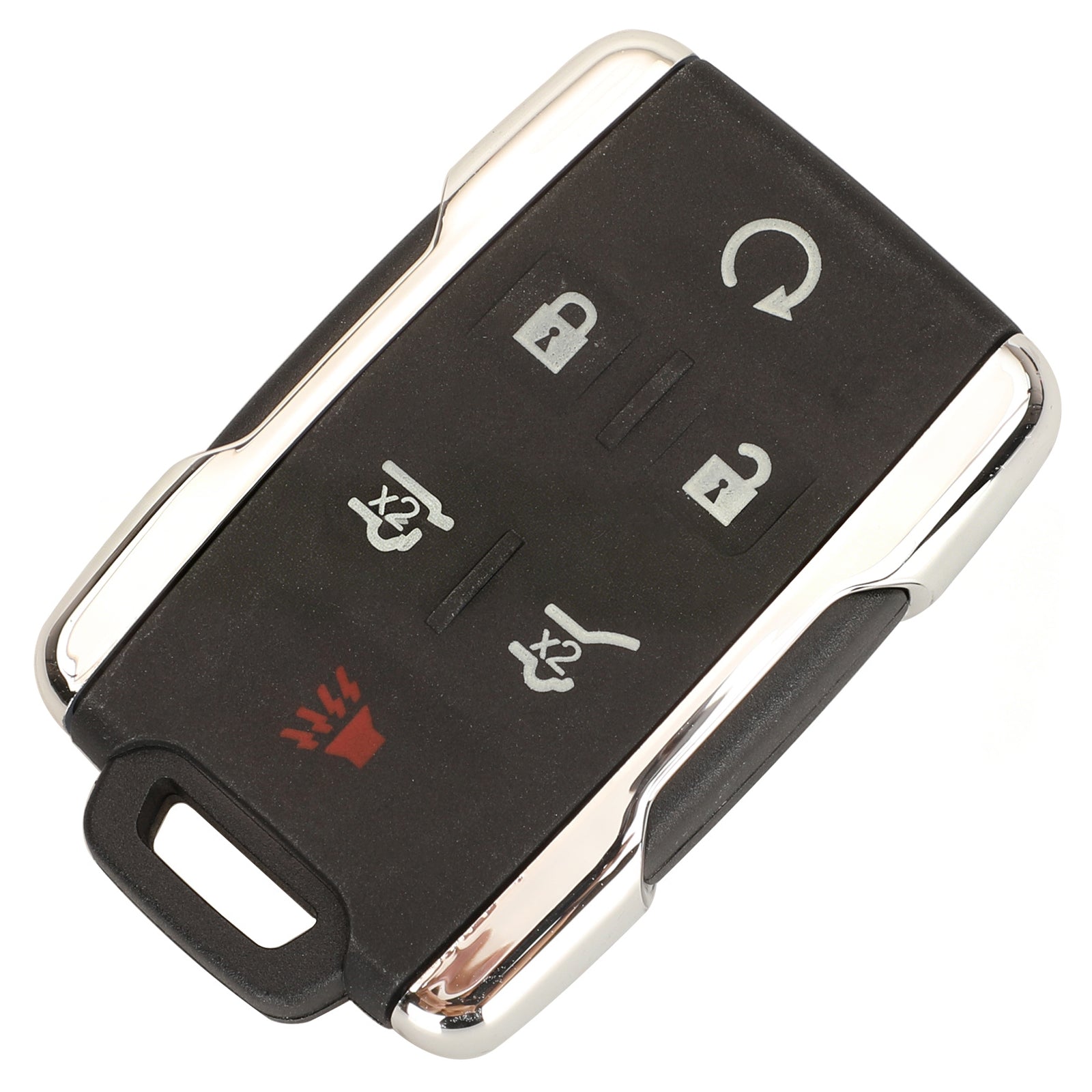 6 Button Car Key Fob M3N32337100 315Mhz Silver For Chevrolet