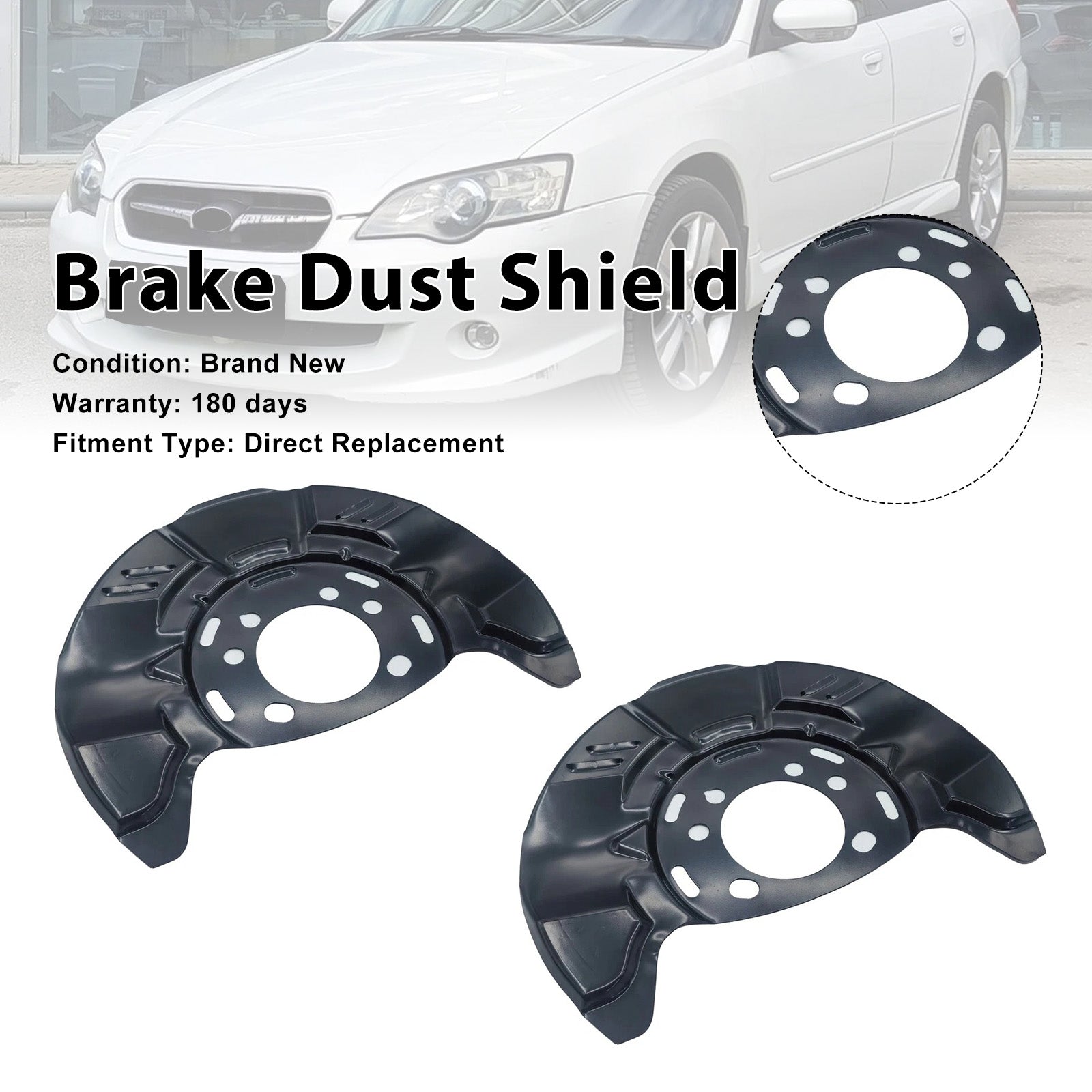 Brake Dust Shield Backing Plate 26290AG02A Fit Subaru Legacy Outback 2005-2014