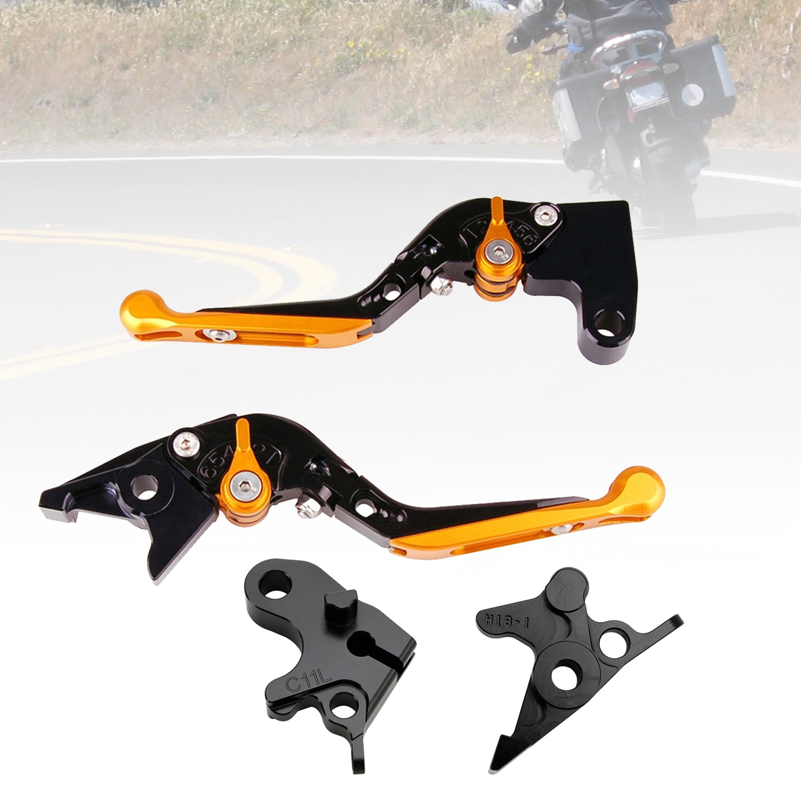 Verstelbare koppelingsremhendel geschikt voor HONDA CRF1100L Africa Twin 2020-2021