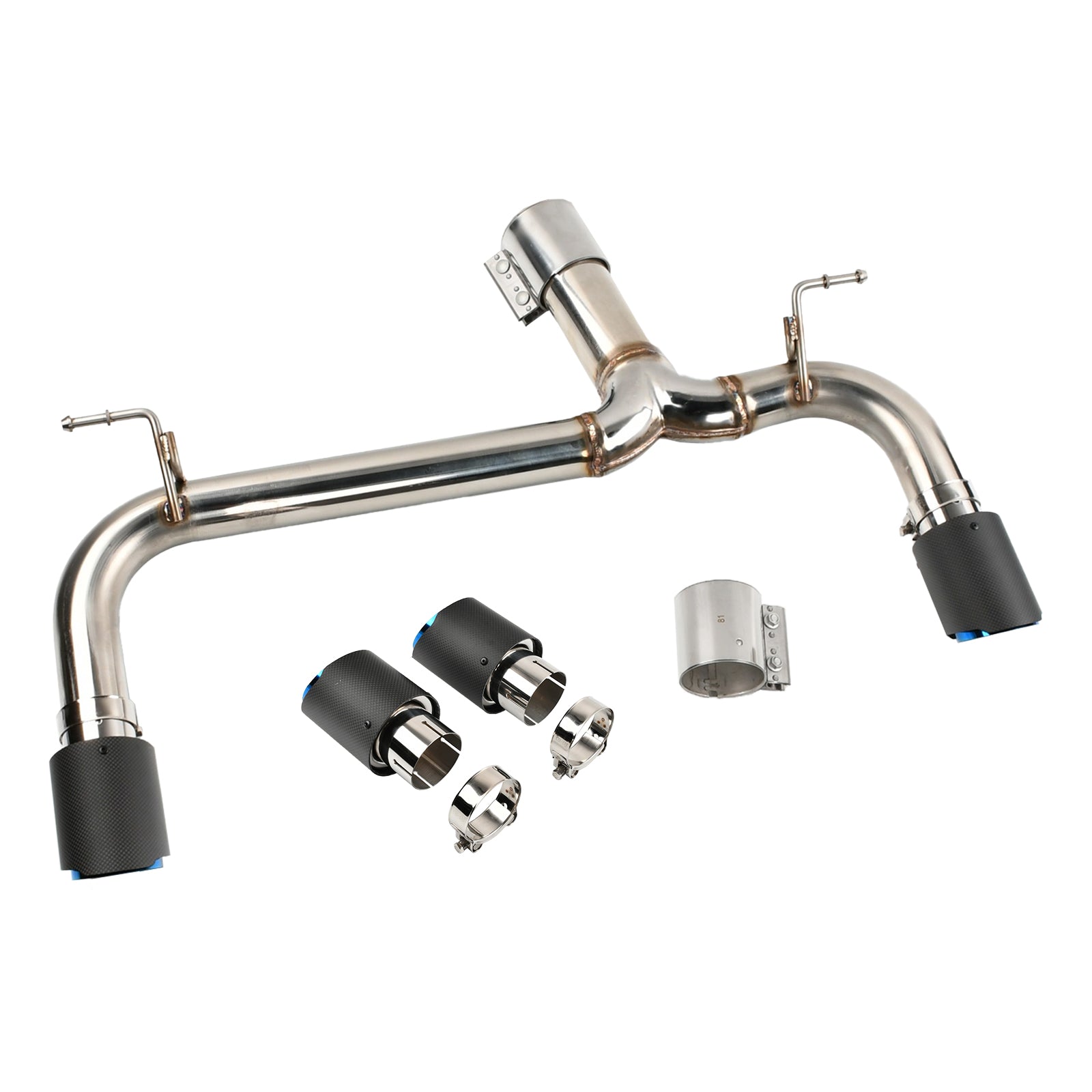 2012-2015 BMW 3-serie F30 335i As-achterdemper Uitlaatpijp