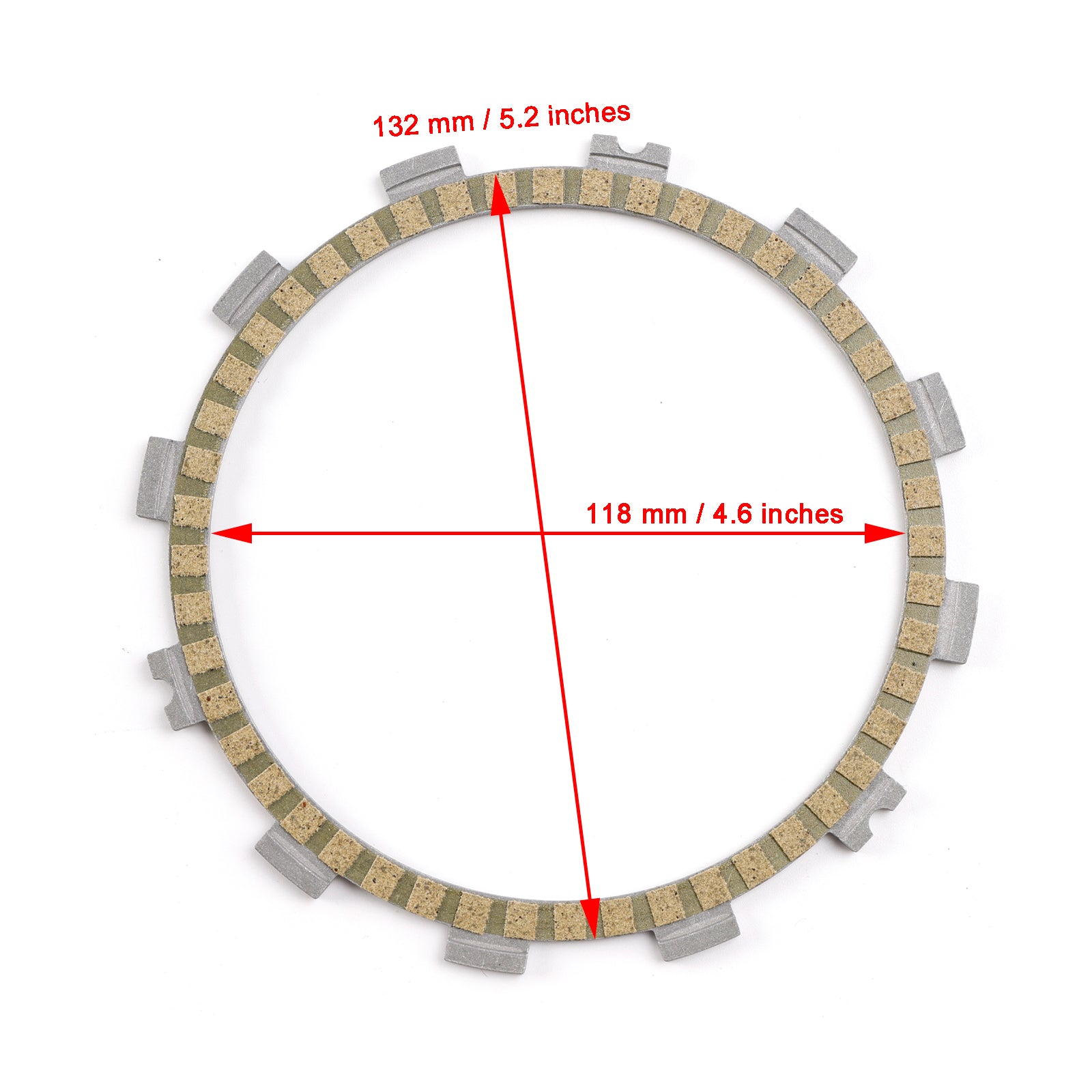 Clutch Friction Plate Kit for Suzuki GSXR1000 K7/K8 2005-08 GSX-S1000 2018-2021