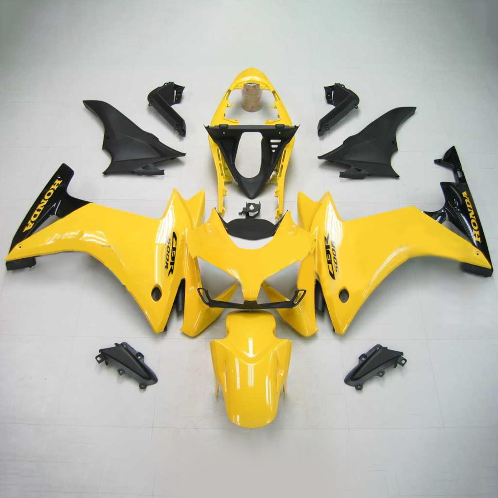 2013-2015 Honda CBR500R Amotopart Injeksjon Fairing Kit Bodywork Plast Abs #105