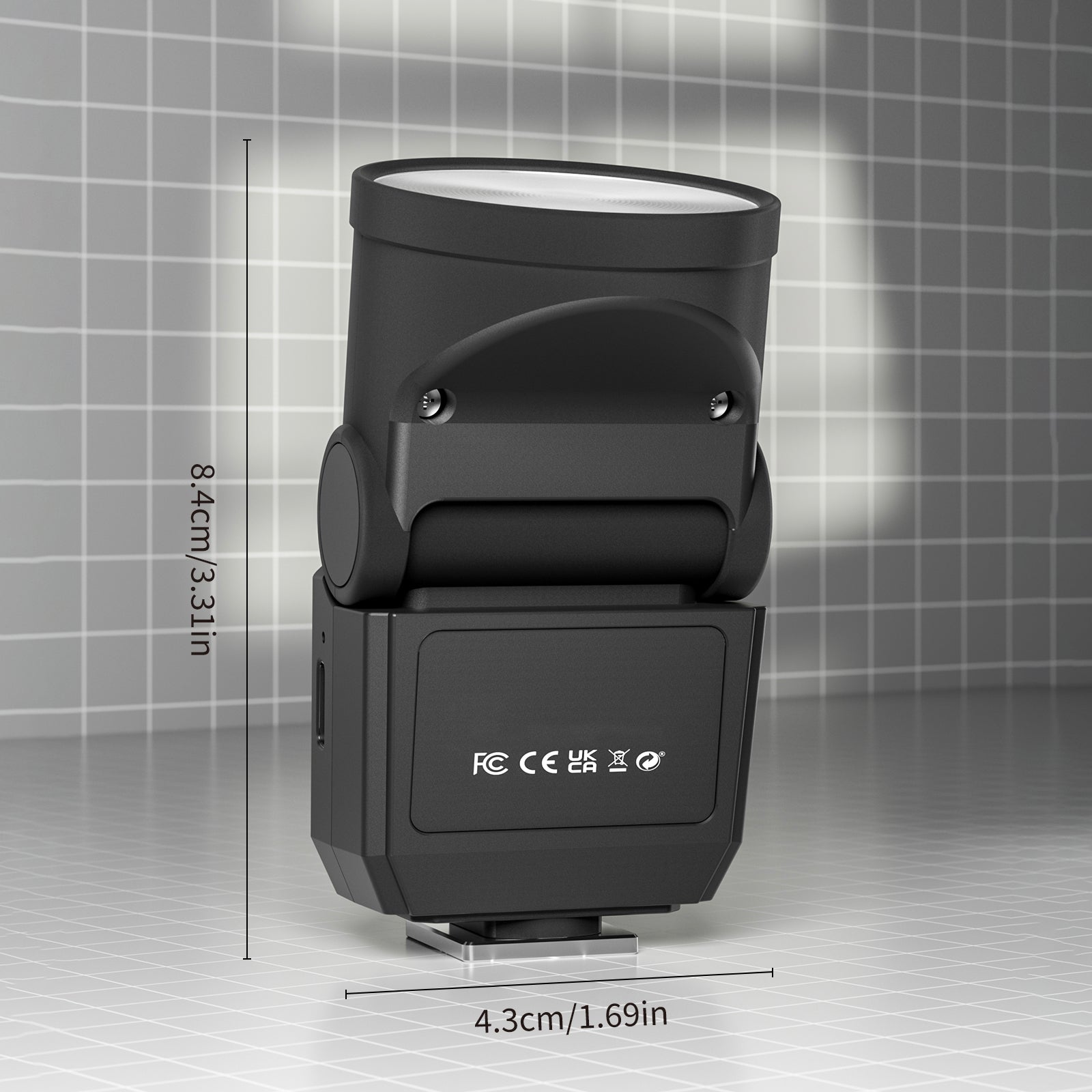 F02 Mini-flitslicht Micro Enkele camera Flitsschoen Draagbare fotografie Invullicht