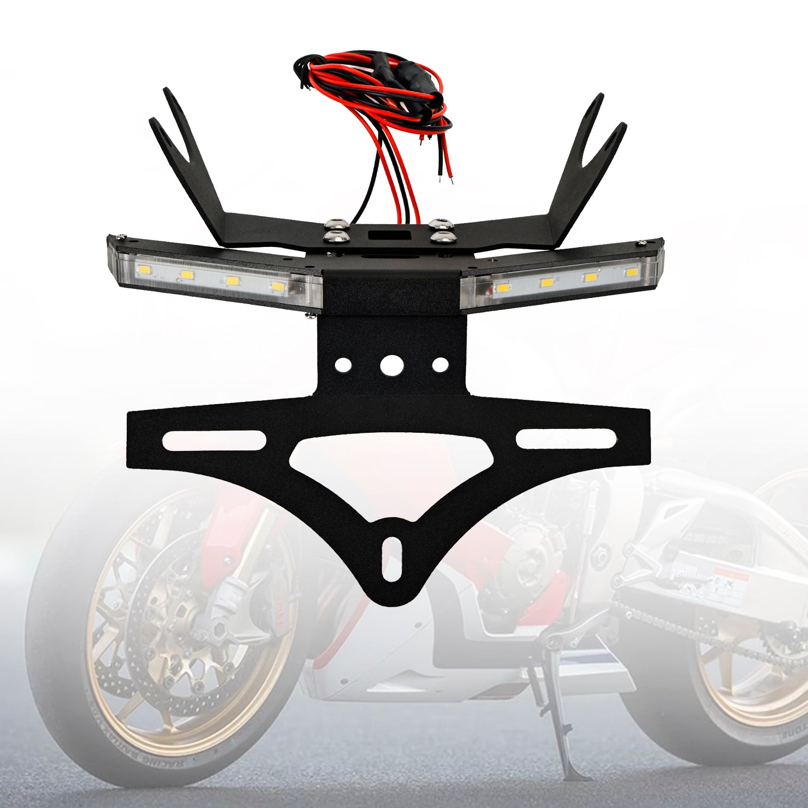 Support de support de plaque d'immatriculation ajusté pour Honda CBR650 2021-2022
