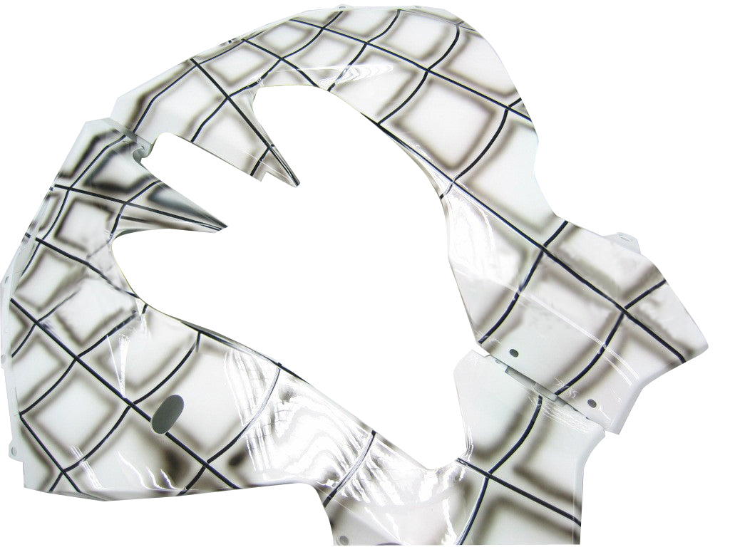 2006-2007 Kawasaki ZX 10R White Spiderman Racing Fairings Generic