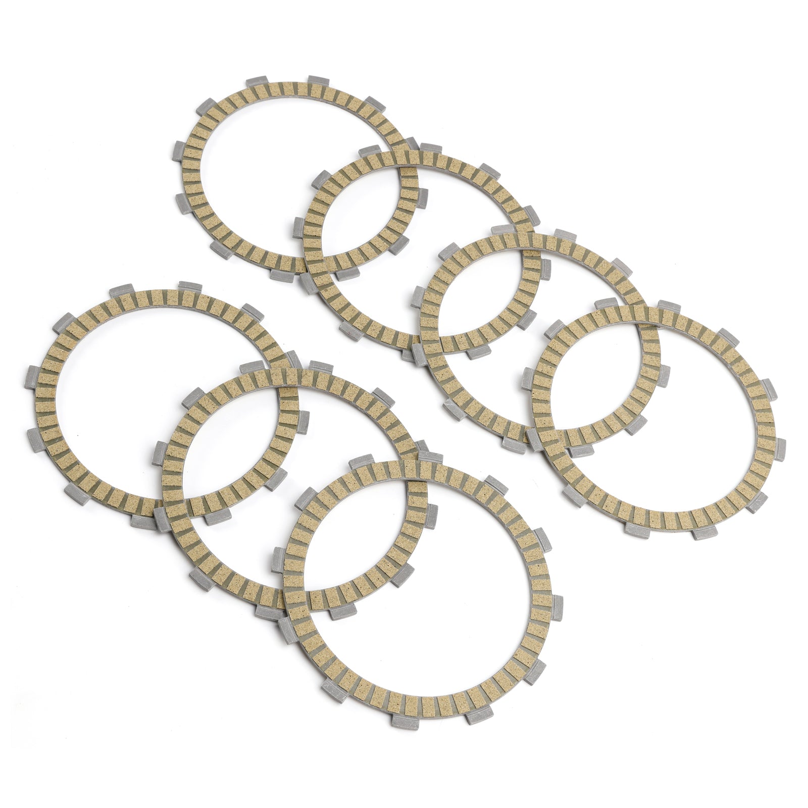 Clutch Friction Plate Kit för Kawasaki Ex500 Ninja 500 1994-2005 13088-1013