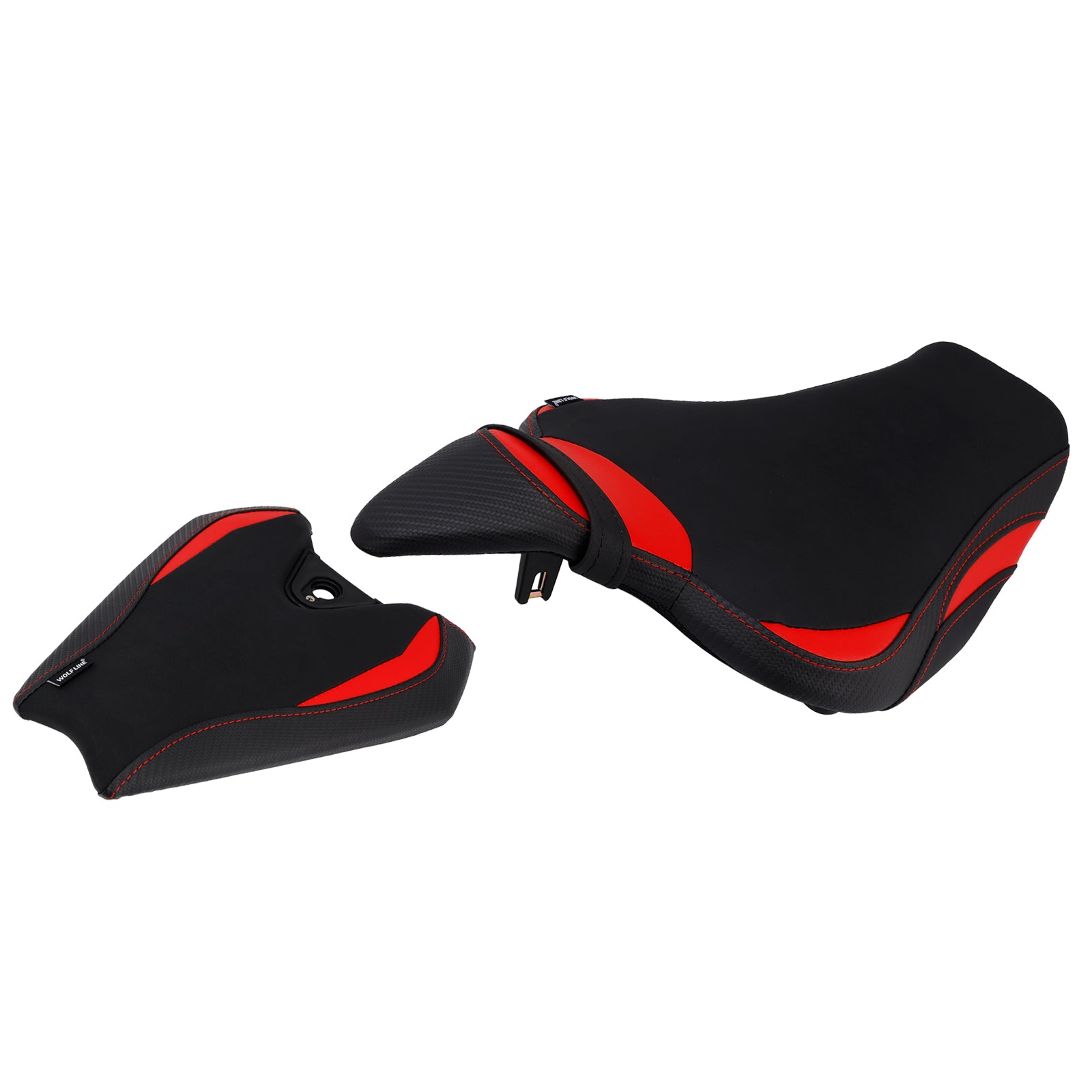 Front&Rear Raider Passenger Cushion Kit Red For Kawasaki Z1000 2014-2025 2024