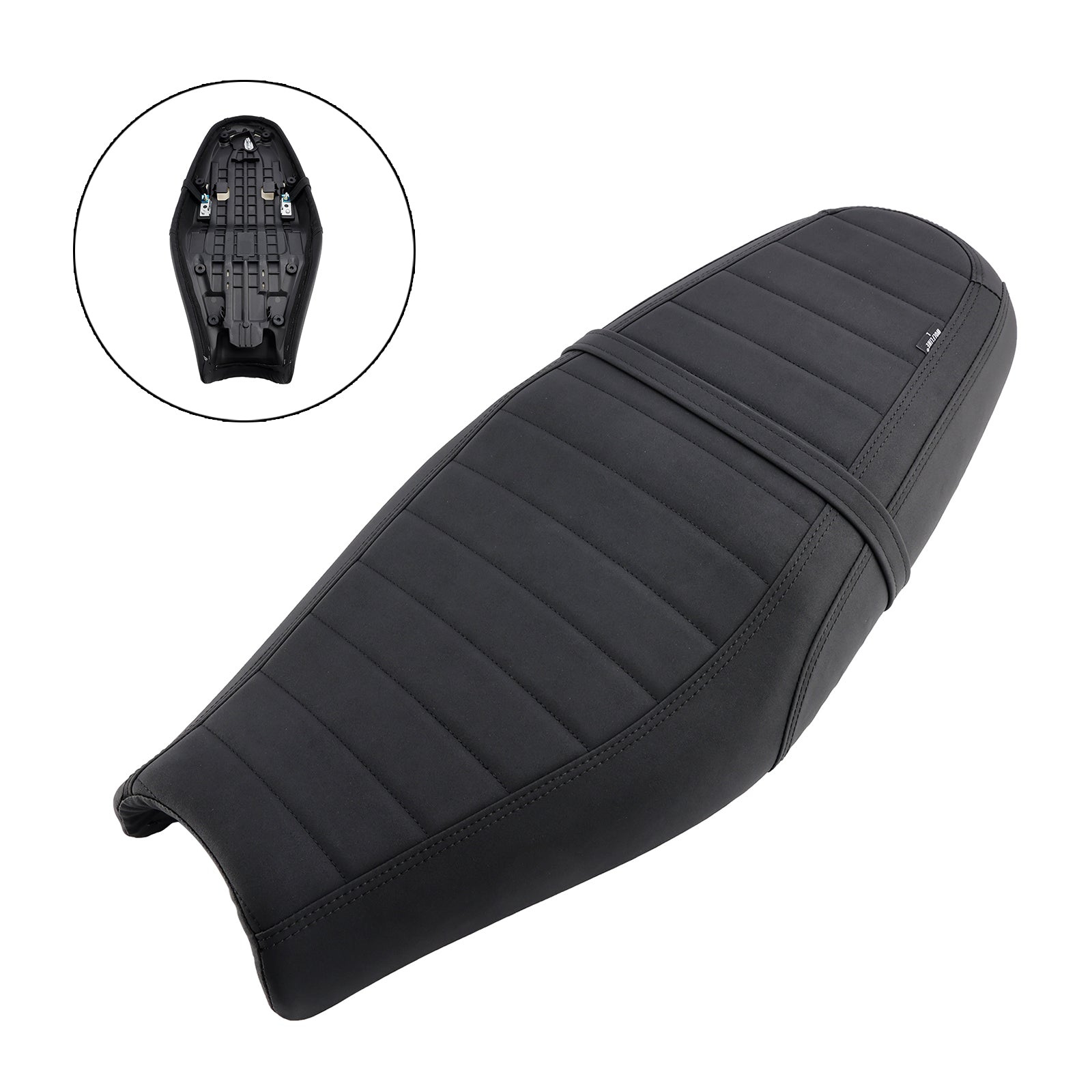Asiento del pasajero delantero cojín trasero inferior negro para Street Twin Speed Twin BrownS