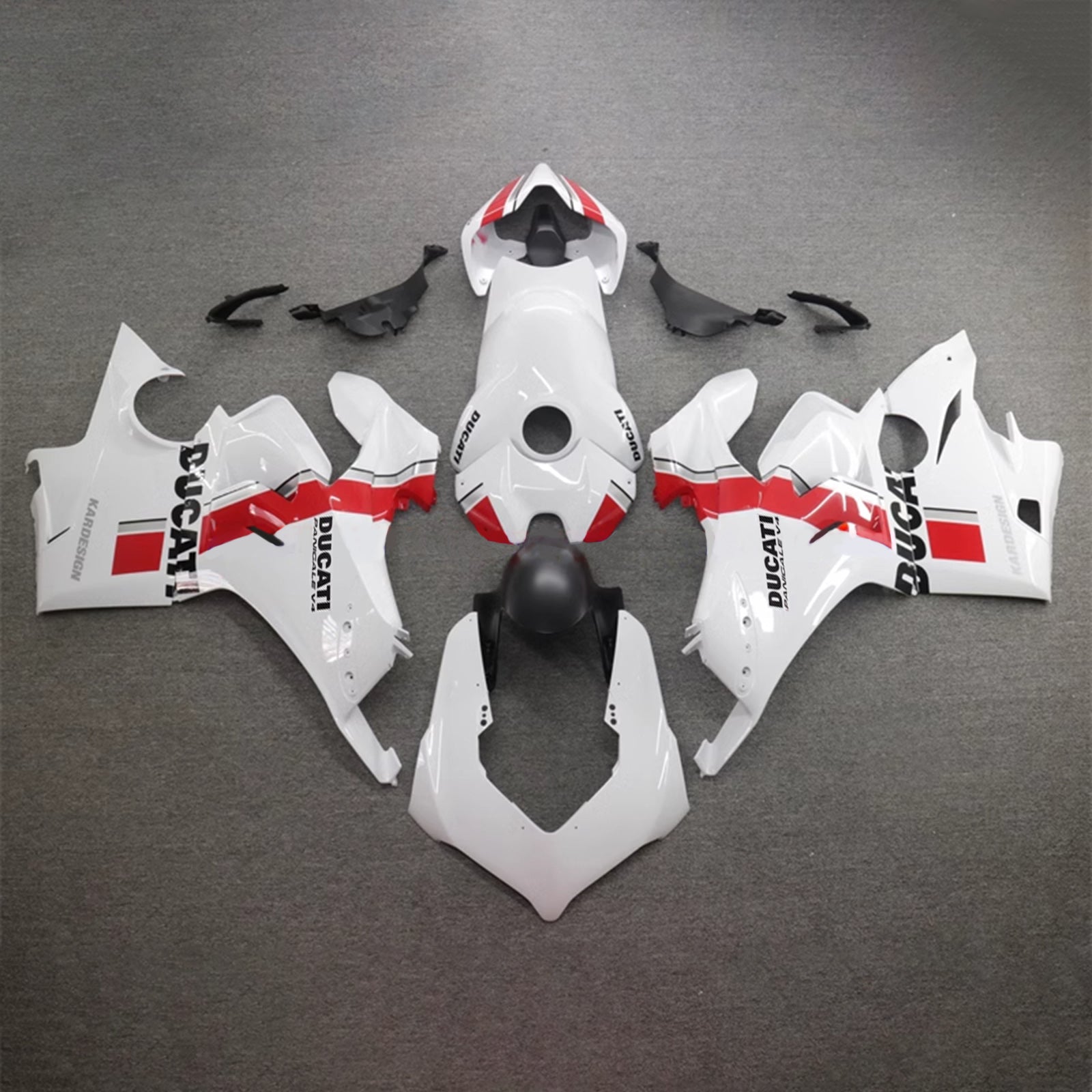 2020-2021 Ducati Panigale V4/V4S 2019-2022 V4SP/V4R Kit de camerage d'injection de carrosserie