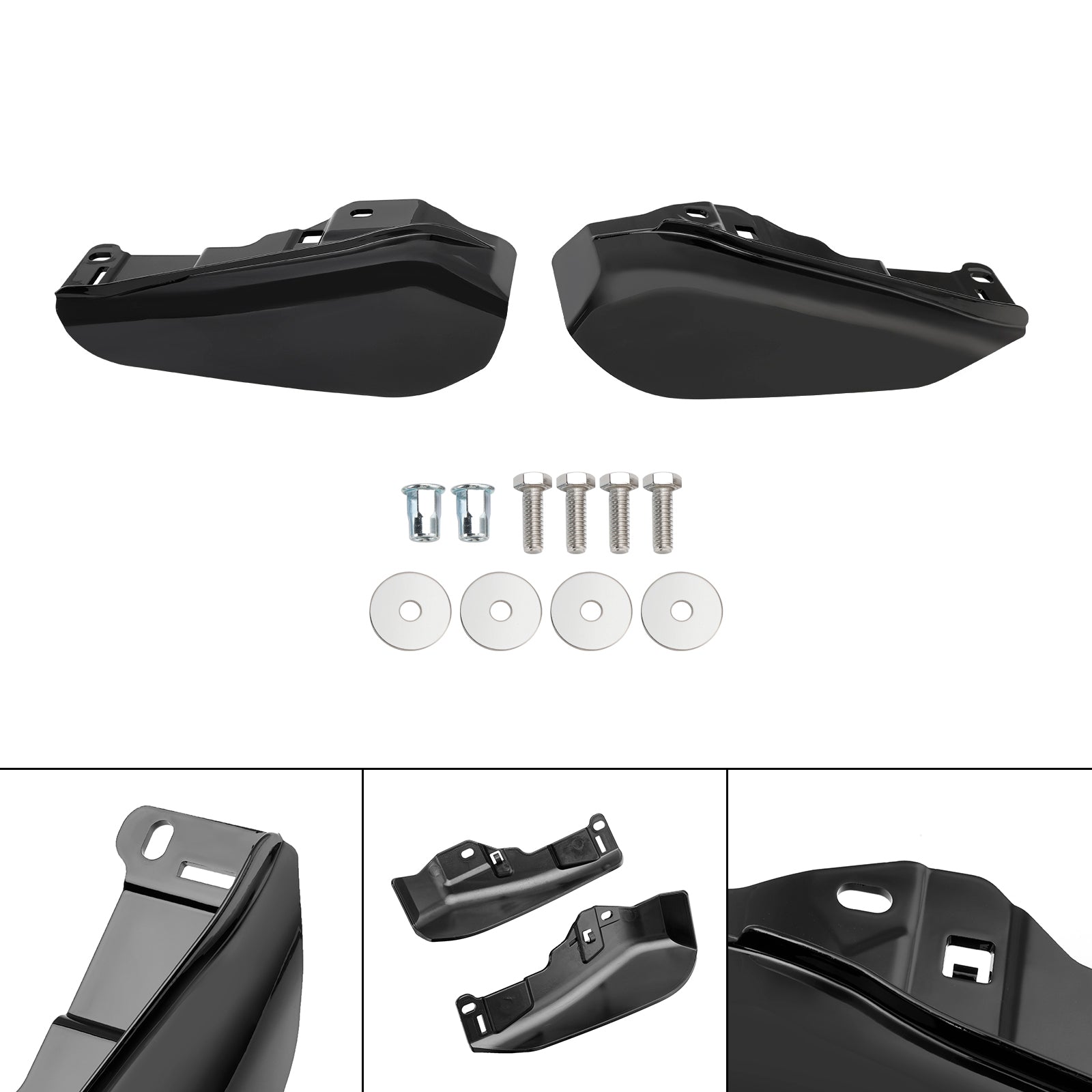 2023-2024 Touring CVO Street Glide Road Glide Mid-Frame Air Heat Deflector