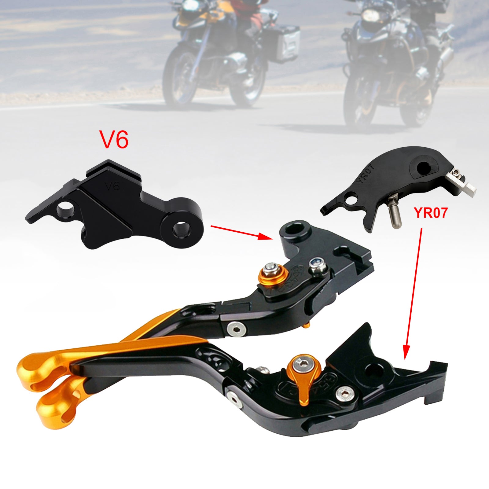 Adjustable Clutch Brake Lever fit for YAMAHA XSR900 XSR900GP MT-09 MT-09SP 24-25