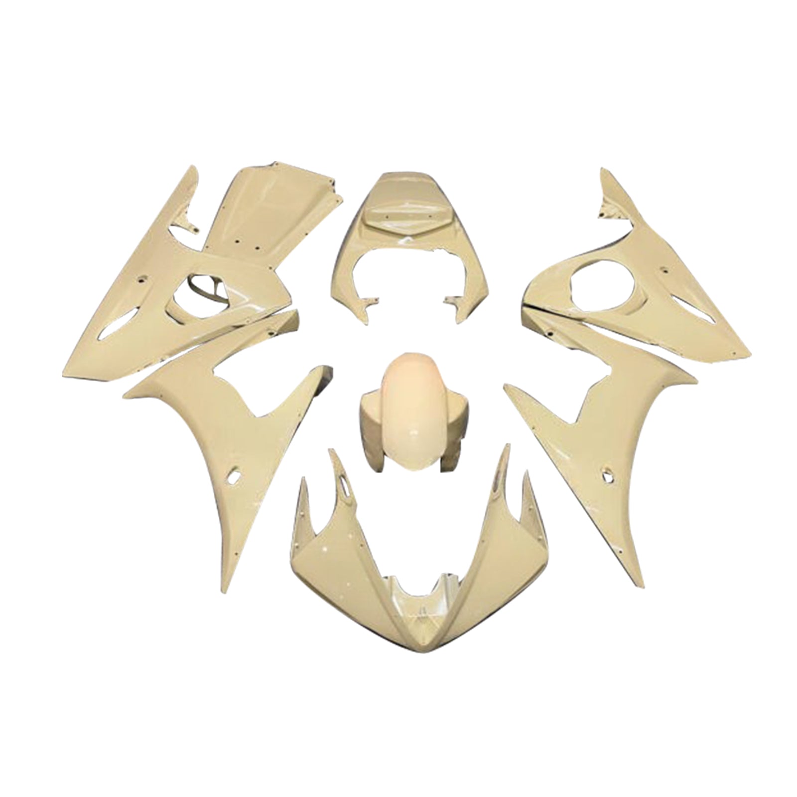 Injectiekuipset carrosserie voor Yamaha YZF-R6 2003-2004 R6S 2006-2009