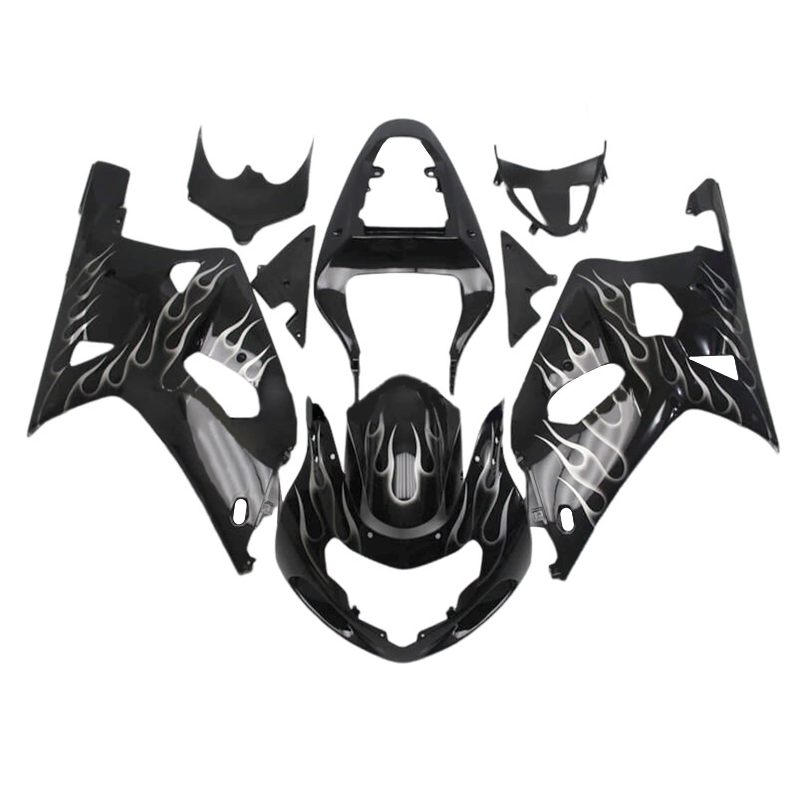 2001-2003 Suzuki GSXR600 2000-2003 GSXR750 K1 Injeksjon Fairing Kit karosseri