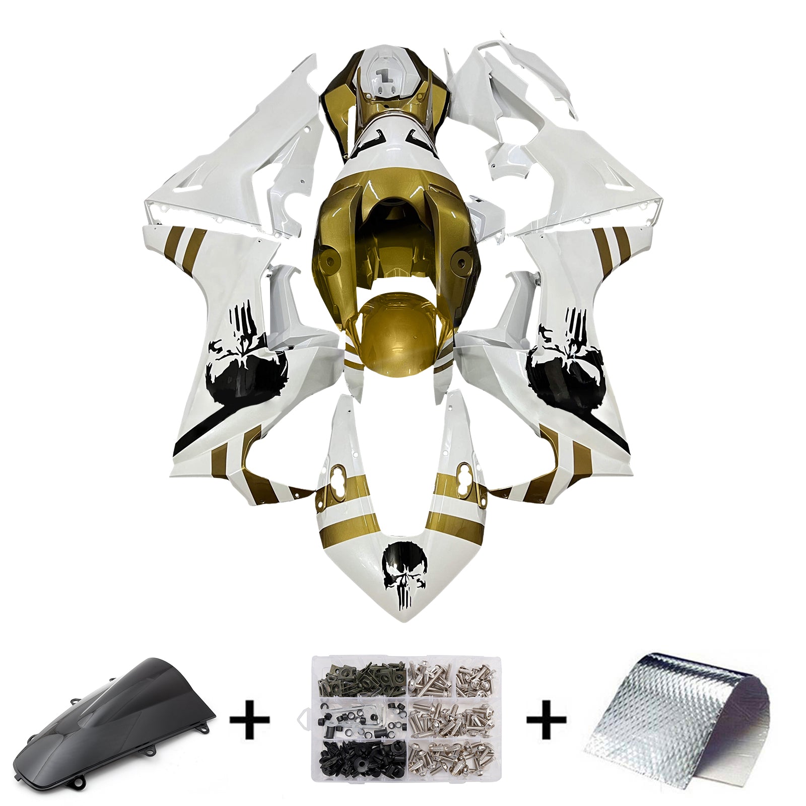 Kit de carenado de inyección carrocería plástico ABS para Honda CBR1000RR 2017-2023