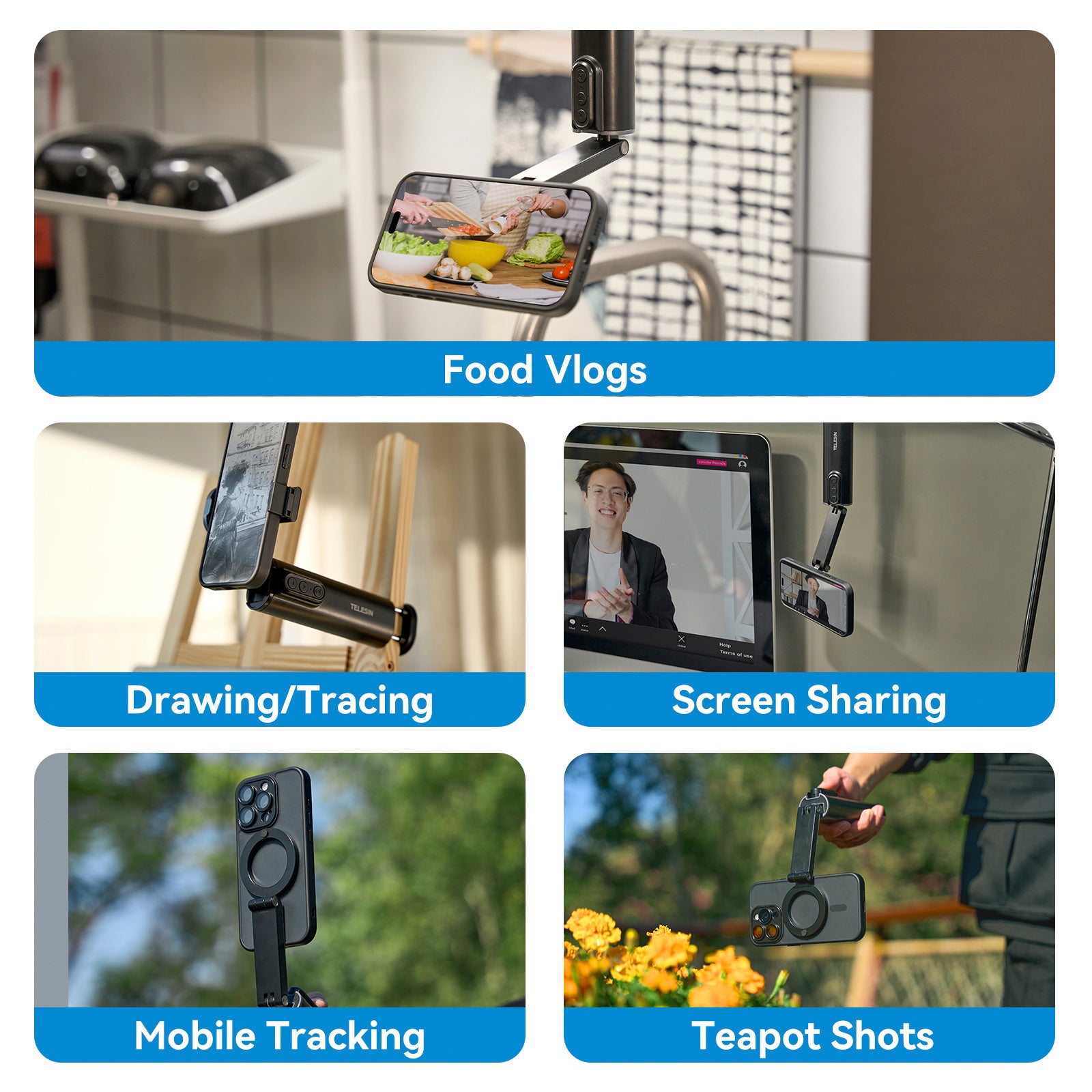 Travel Photography Mobile Phone Holder Remote Control Short Video Lazy Holder