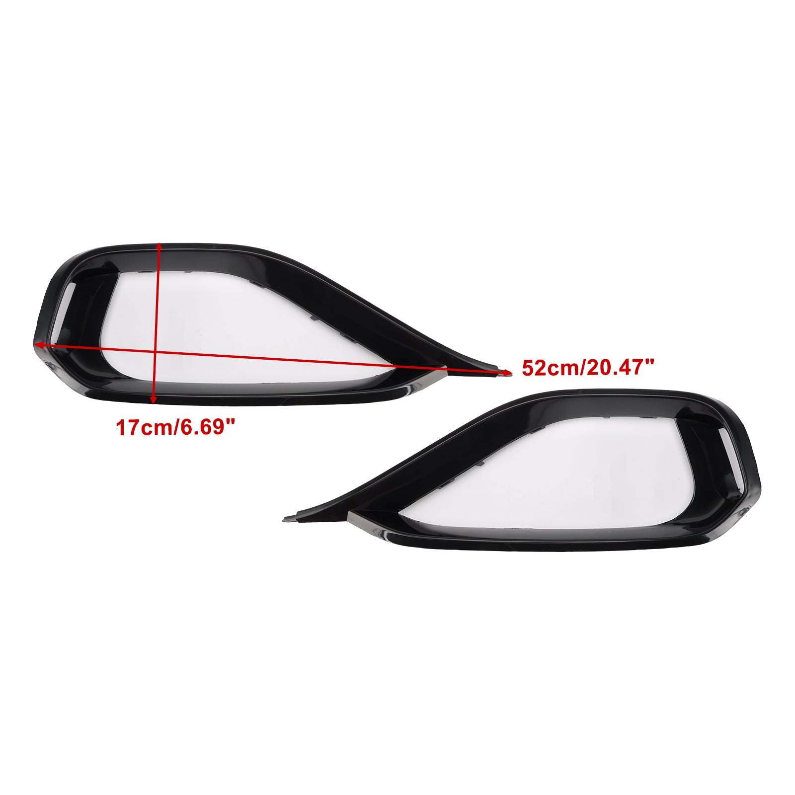 BMW 428i F32 F33 F36 Gauche & Garniture de pare-chocs avant de calandre de feu antibrouillard droit