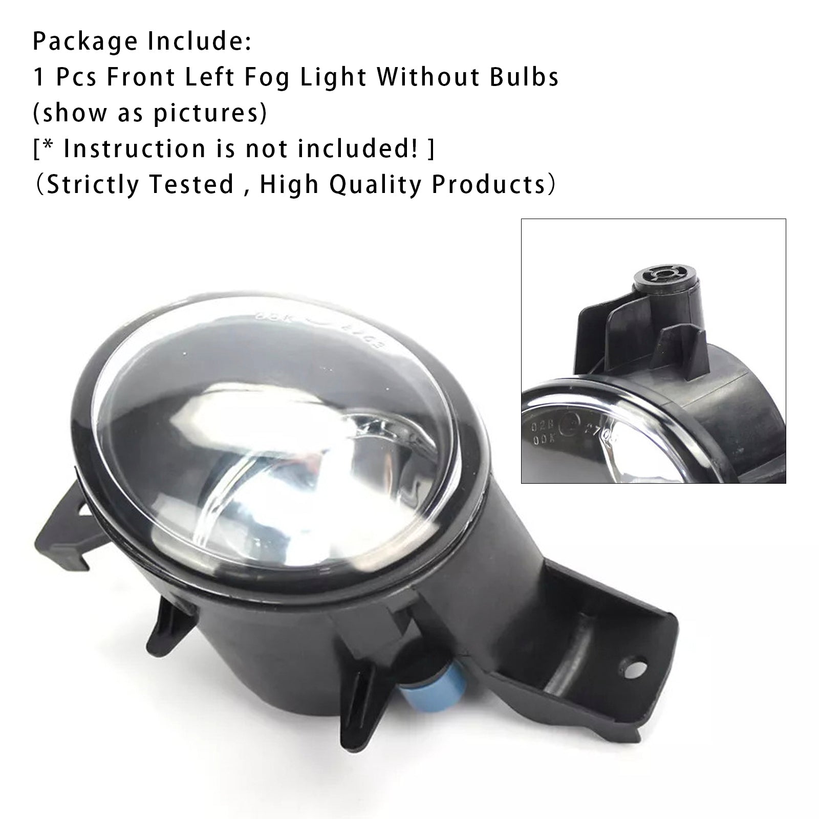 2008-2011 BMW X6 E71 E72 1 PCS Front venstre tåke Lyslamper 63177187631