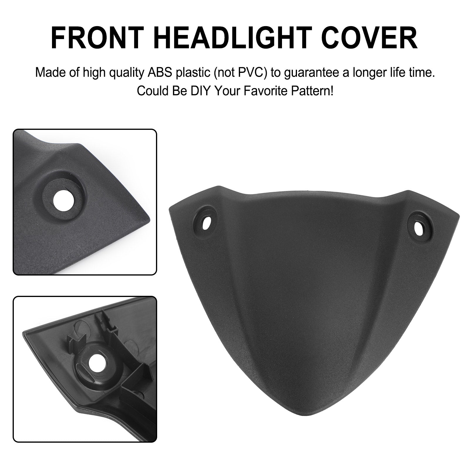 Tampa do farol do nariz frontal não pintado para a Suzuki GSX-S 750 2017-2024