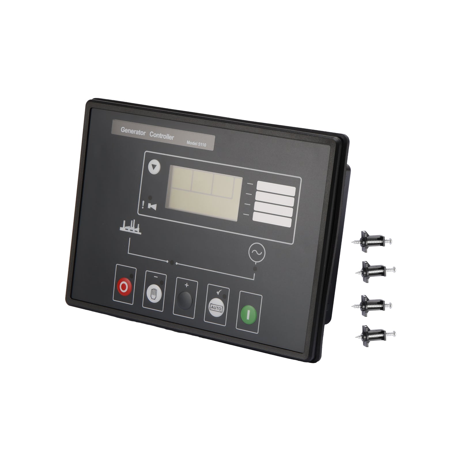 Pantalla LCD del panel de control del módulo del controlador del generador DSE5110 para aguas profundas