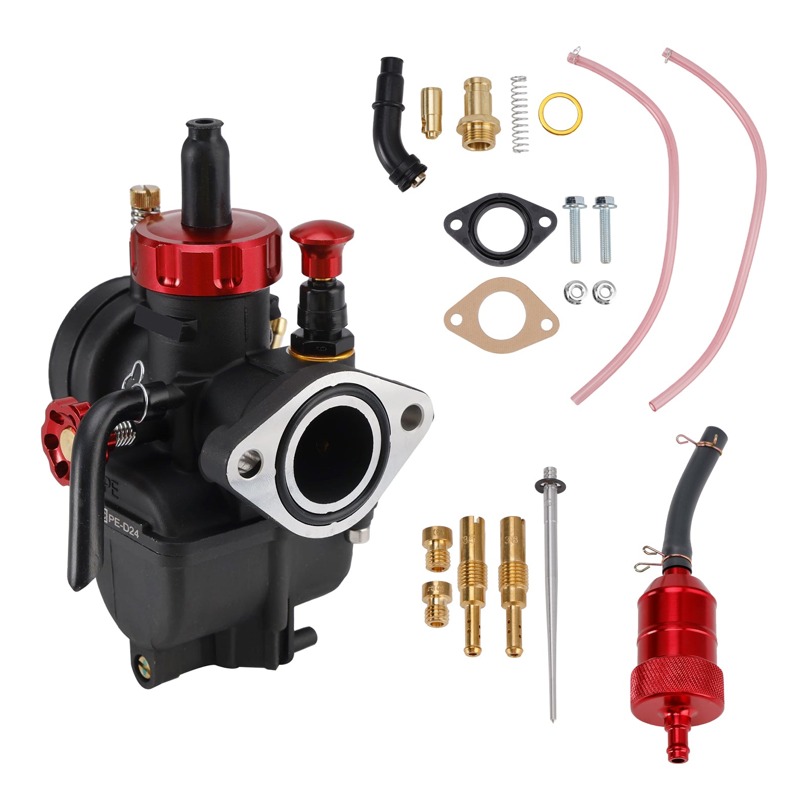 Carburateur ATV Carb 24mm pour moto 140cc-150cc dirt bike Go karts