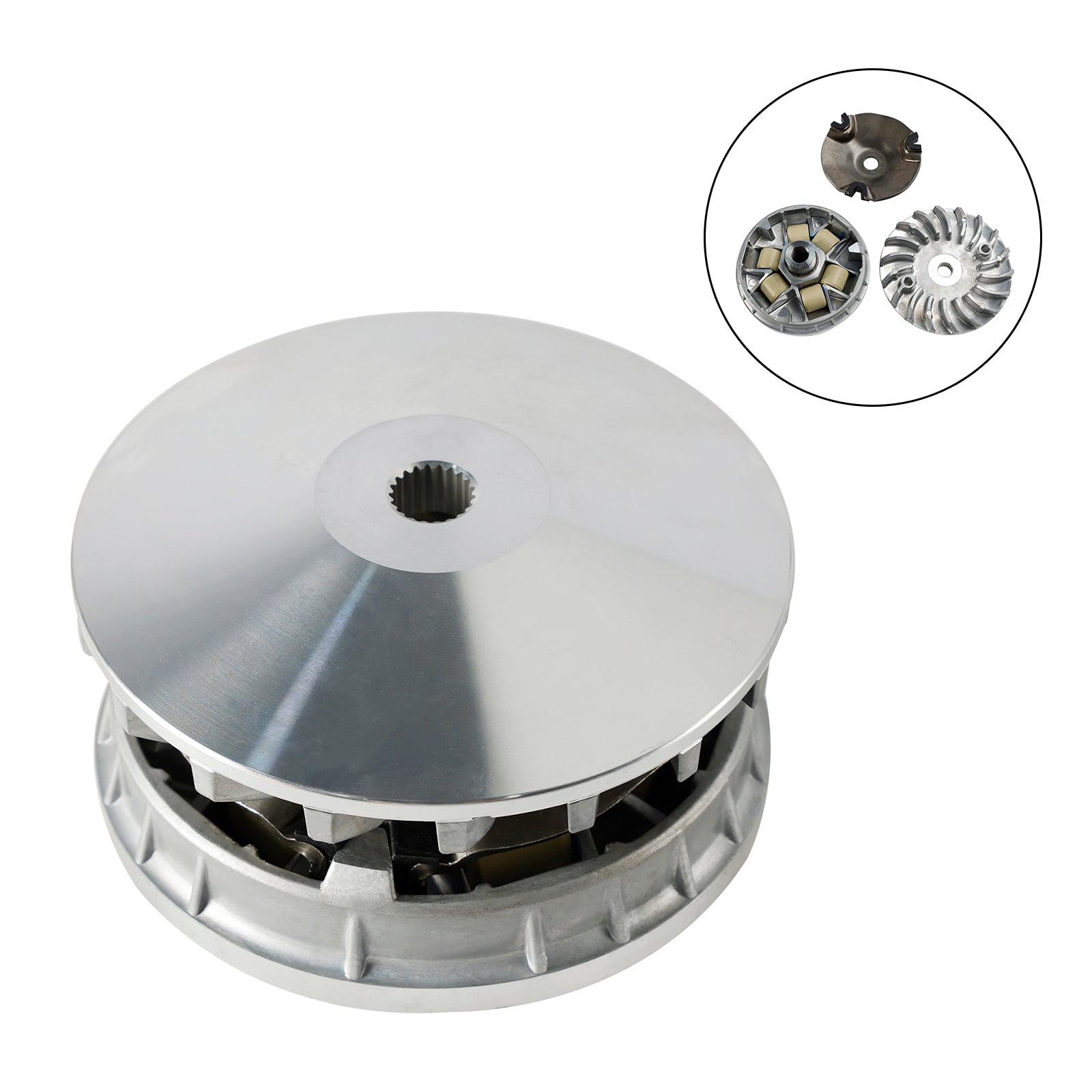 2008-2009 SYM Citycom 300 EFI Juego de polea variadora de embrague delantero A22400-E10-200 S22102HMA000