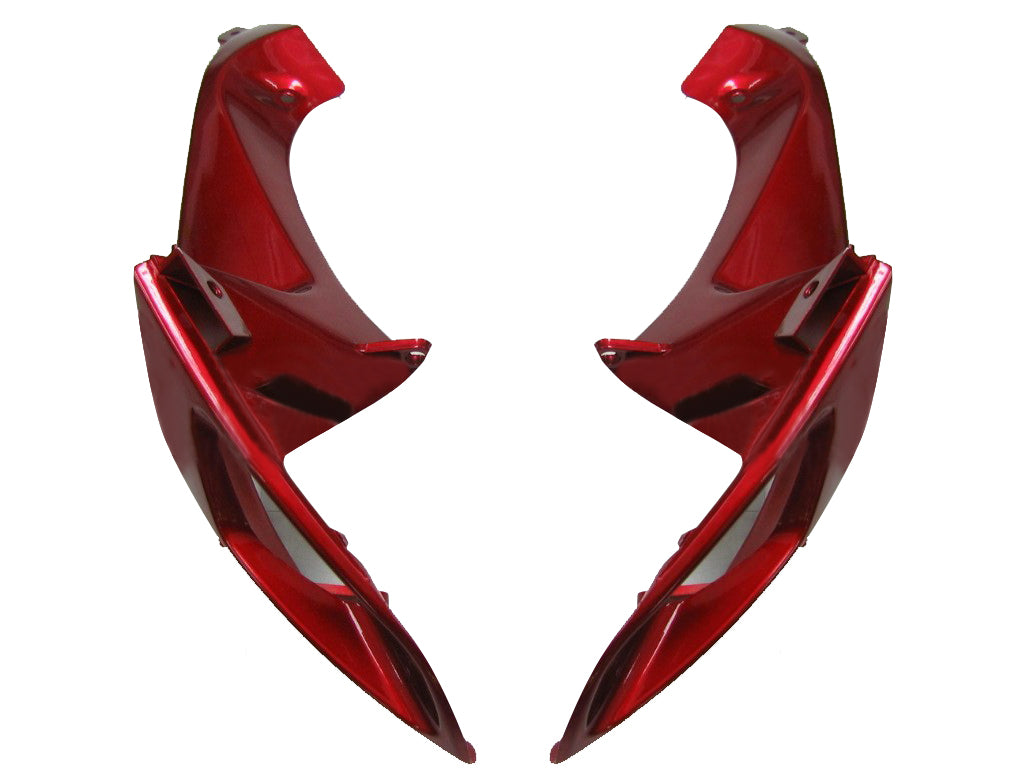 2006-2007 Suzuki GSXR 600 750 Red Silver Black Gsxr Racing Fairings générique