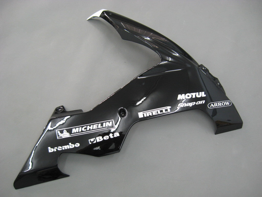2004-2006 Yamaha YZF-R1 Zwart Wit Racing Fairings Generiek