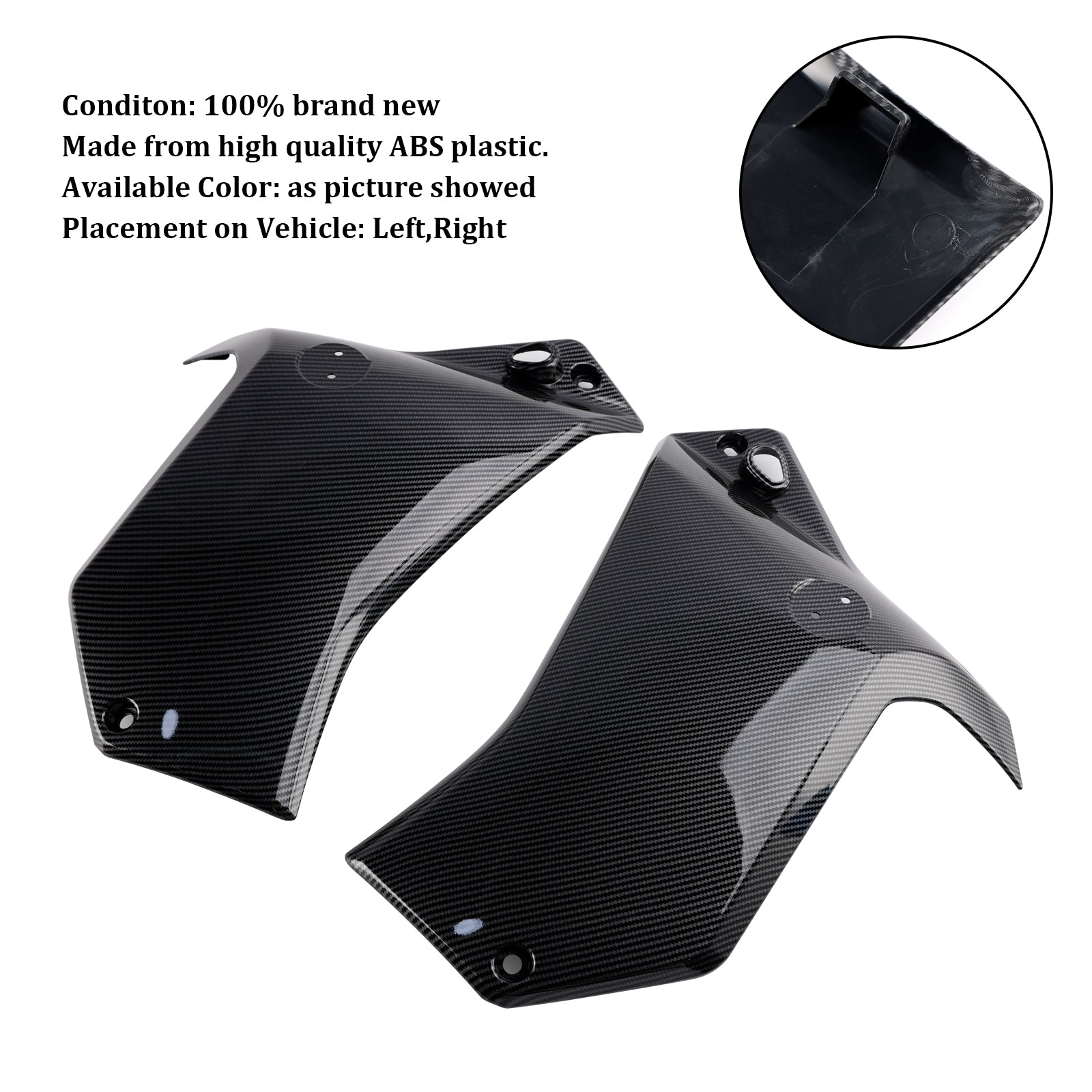 2019-2024 YAMAHA TENERE 700 SIDA RAMPANE PANEL SKOTSER Täckning