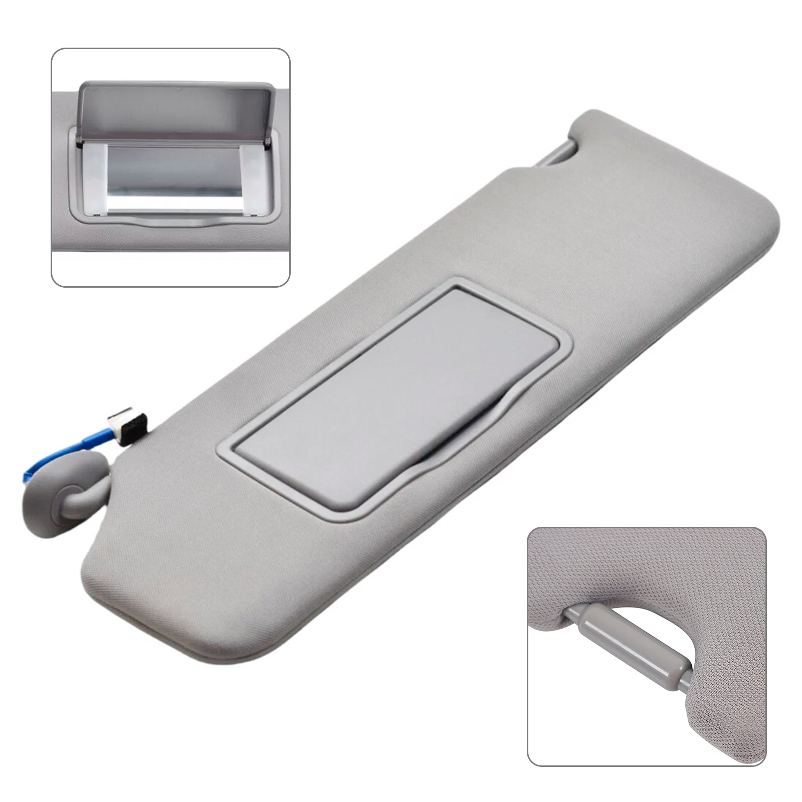 Visera lateral izquierda gris 83280-TG7-A12ZB para Honda Pilot 2016-2022