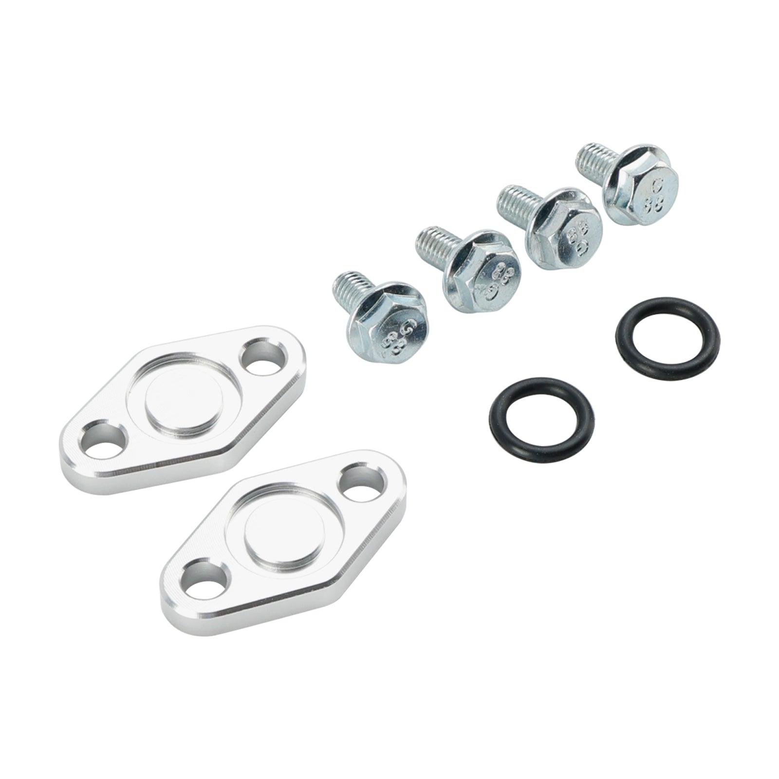 2001-2008 Suzuki GSXR1000 Oil Cooler Block Off Plates Kit