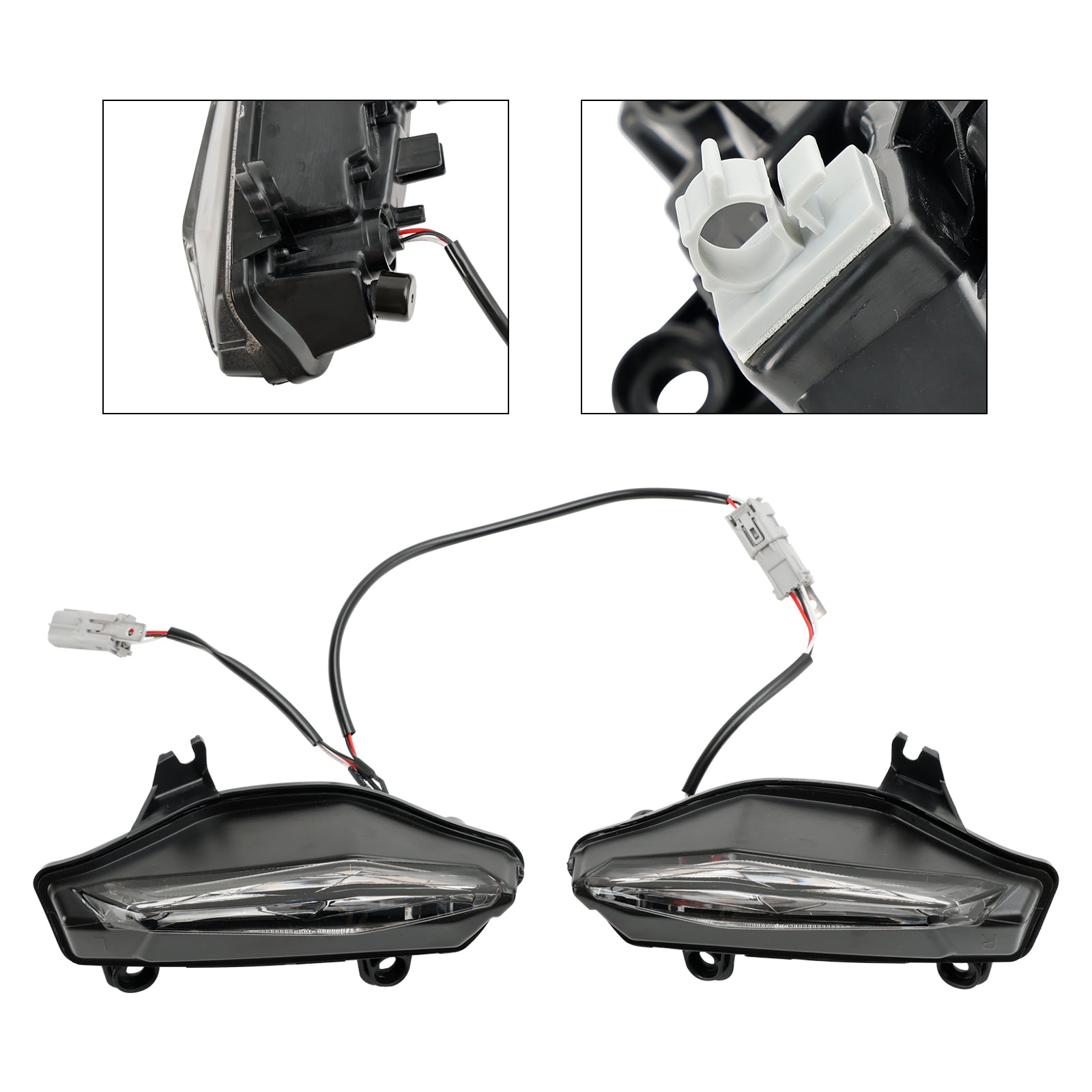 2020-2023 YAMAHA YZF-R1 YZF R1 Protector de faro delantero Parrilla Led transparente