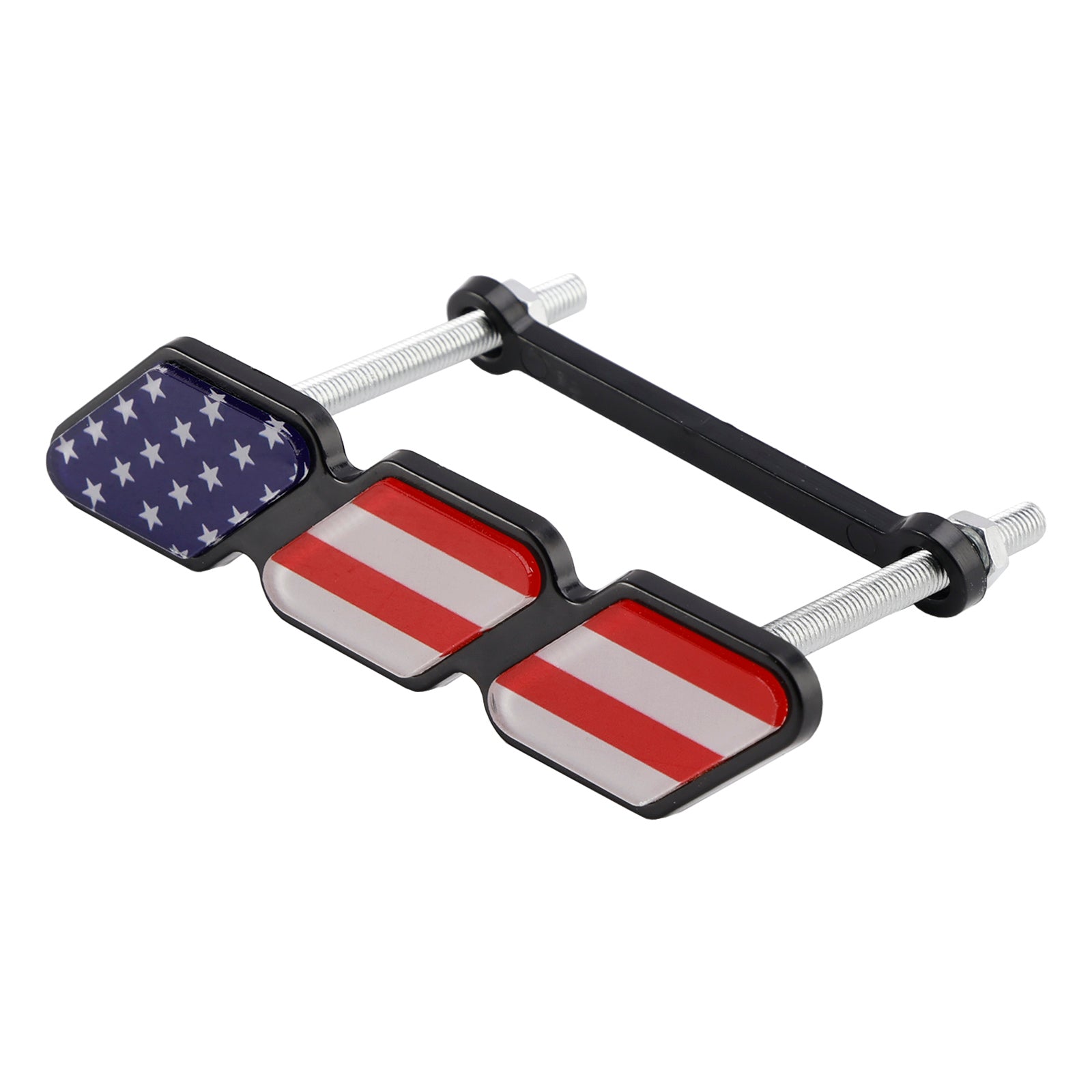 Tri-Color Grille Badge Emblem Auto-accessoires voor Toyota Tacoma TRD Tundra RAV4