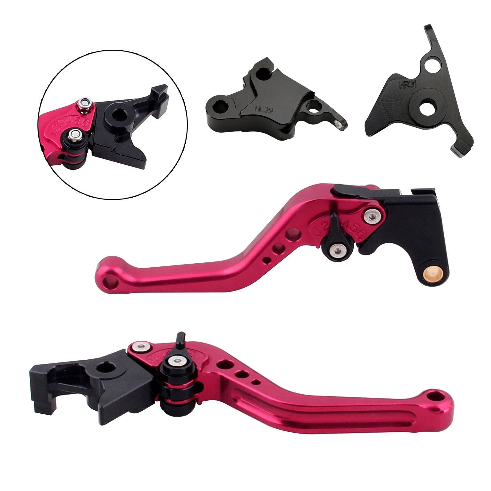 Nouveau levier de frein d'embrayage court adapté pour CFMOTO 450SS 450SR 21-23 450NK 23-24