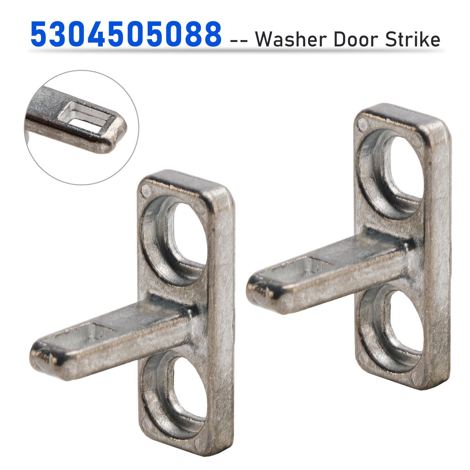 2 stuks 5304505088 sluitring voor wasmachinedeur voor Frigidaire Electrolux wasmachinedeurvergrendeling