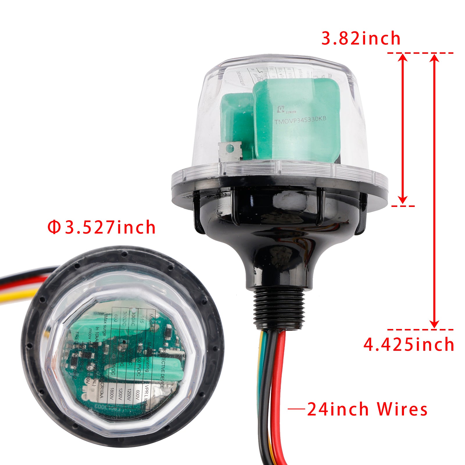 MNSPD-300-DC SOLAR SURGE PROTECTOR DE PROTECTOR 300VDC para Midnite Solar MNSPD-300-DC