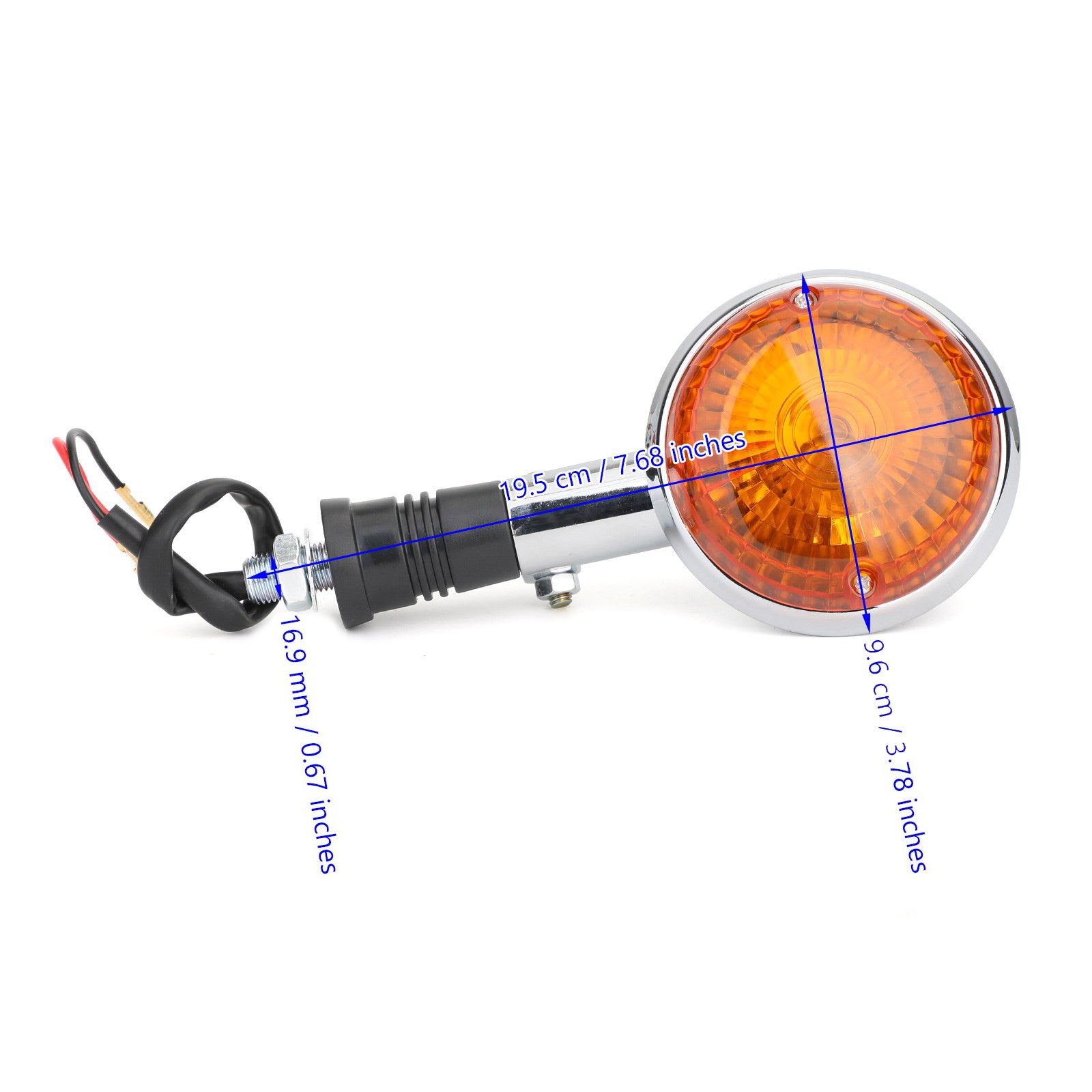 Indikátorový signál Moto Turn pre Yamaha XV535 XV920 Virago XV1100 XVS1100 Amber Generic