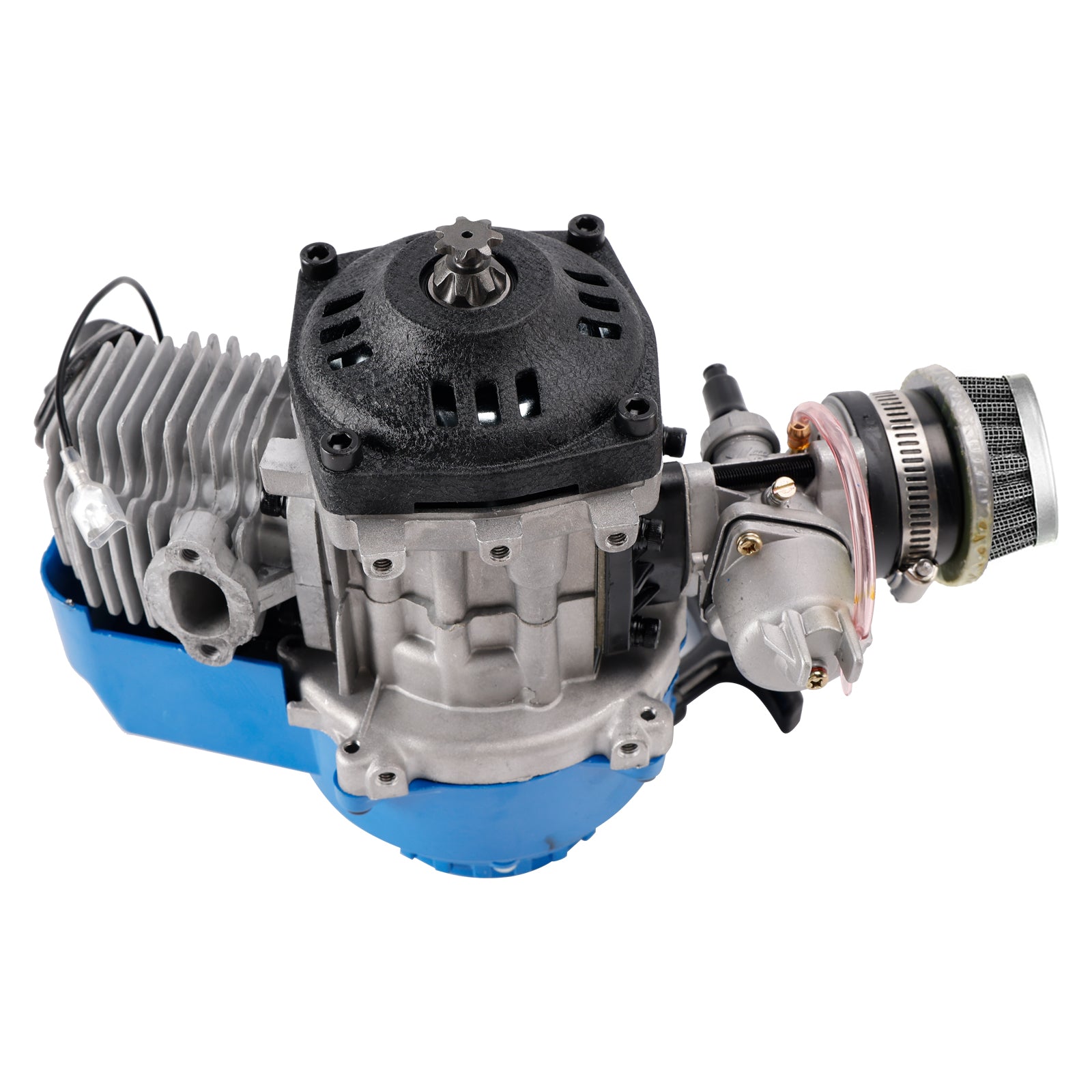 49cc Complete Engine for Mini Moto Pocket ATV Quad Buggy Dirt Pit Bike Blue