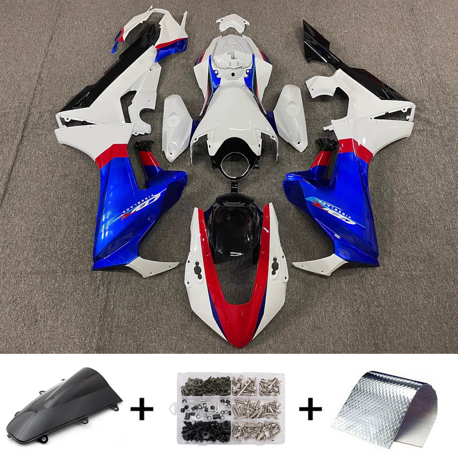 Injection Fairing Kit Bodywork Plastic ABS For Honda CBR1000RR 2017-2025