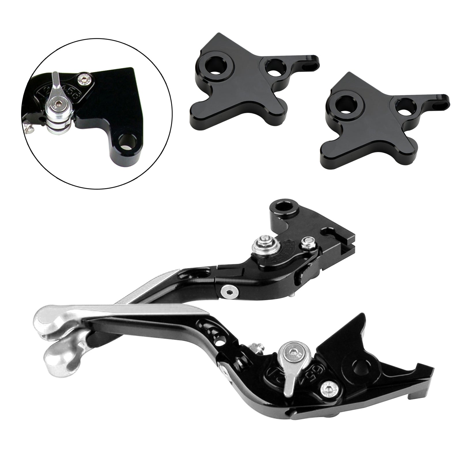 Palanca de freno de embrague ajustable para Piaggio MP3 300 16-18 MP3 350 18-19