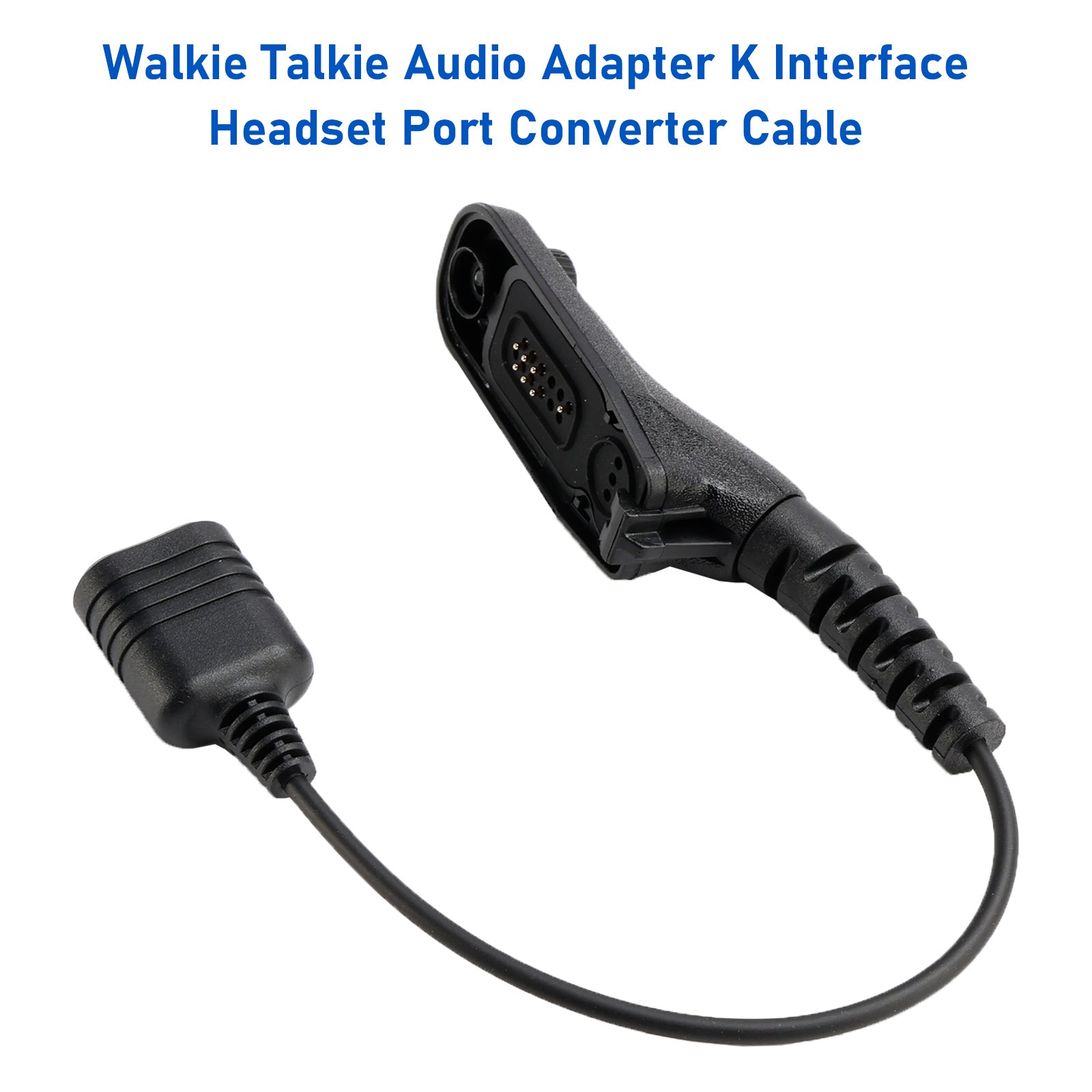 K Interface Headset Port Converter Cable för XPR6380 XIR P8208 DP3401 DGP6150